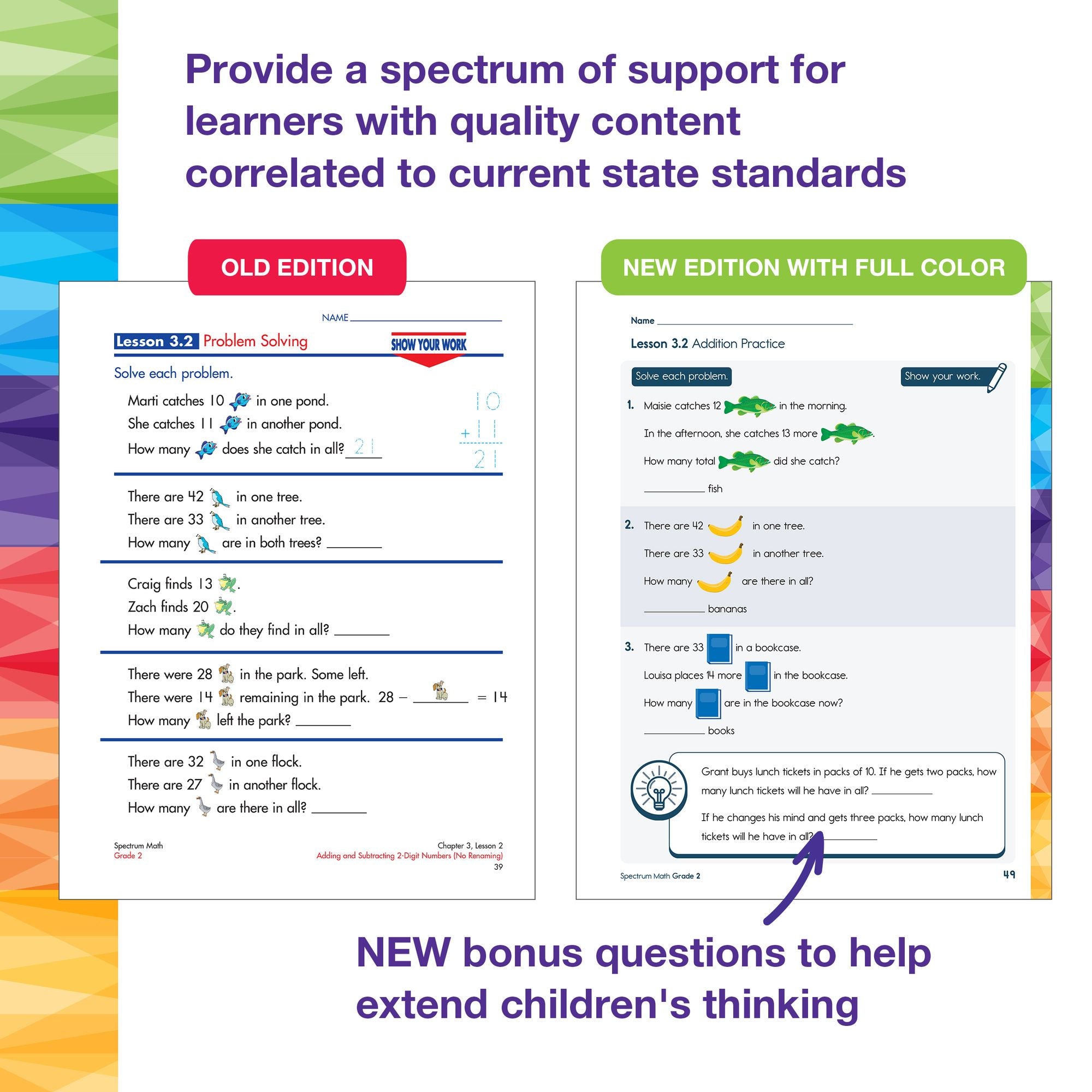 Spectrum Math Workbook, Grade 2