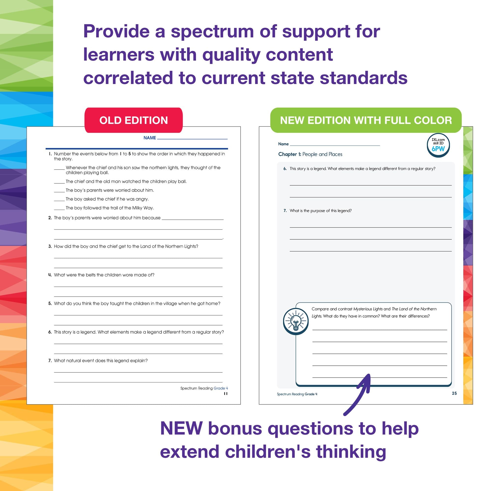 Spectrum Reading Workbook, Grade 4