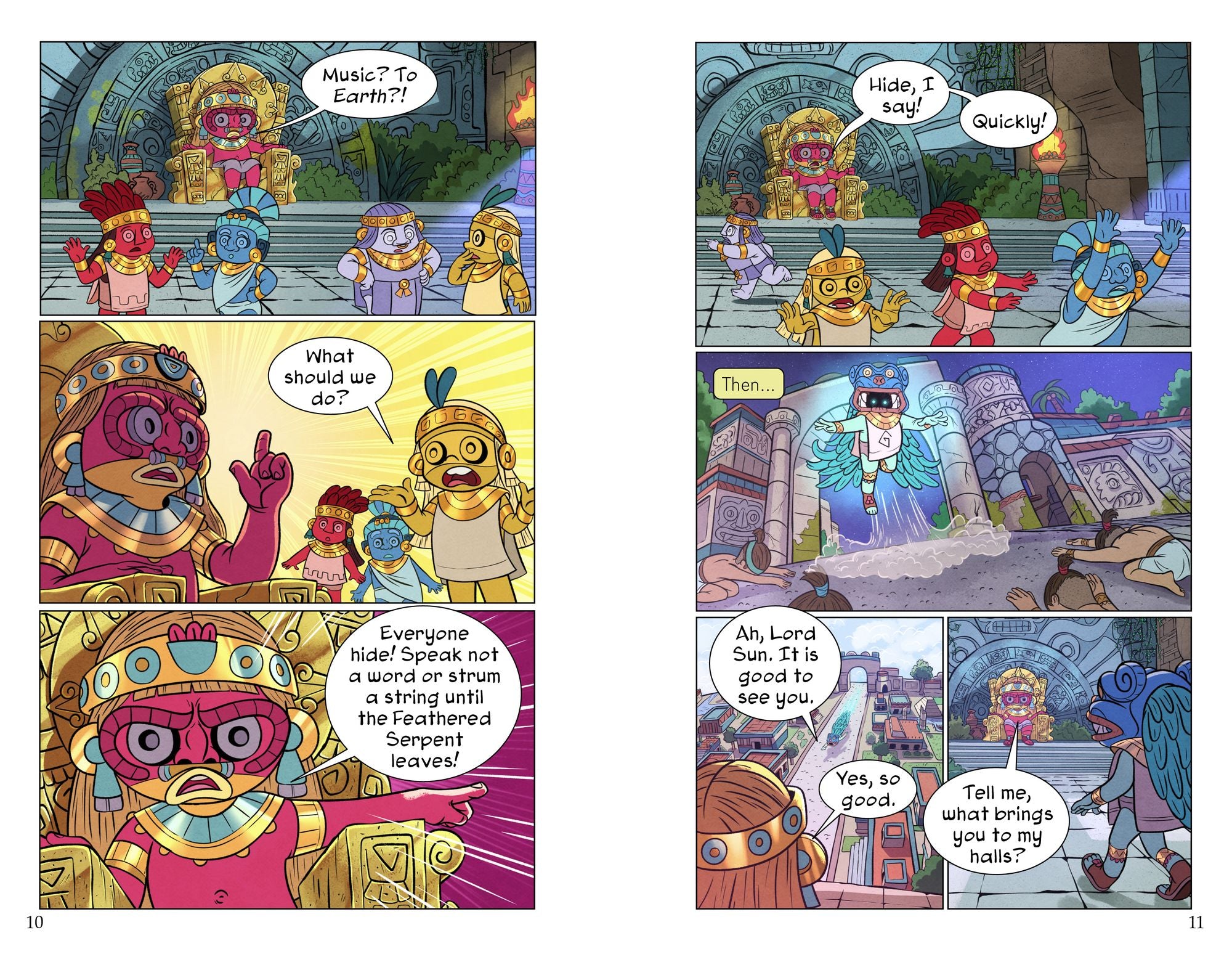 How Music Came to the World: A Mexican Graphic Folktale