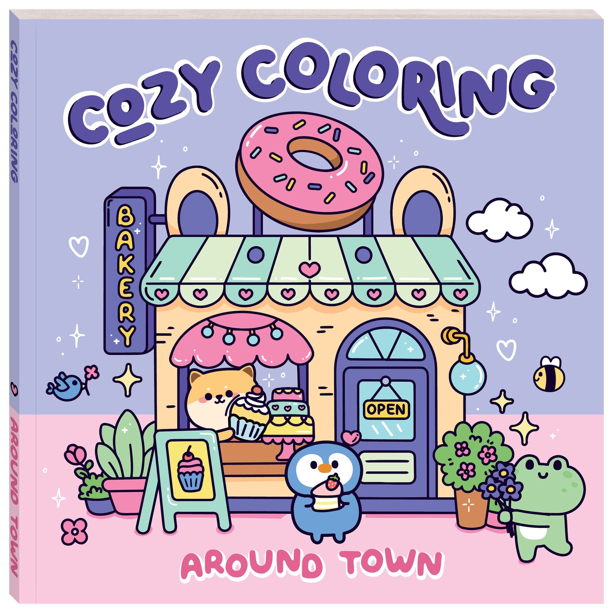 Cozy Coloring Around Town