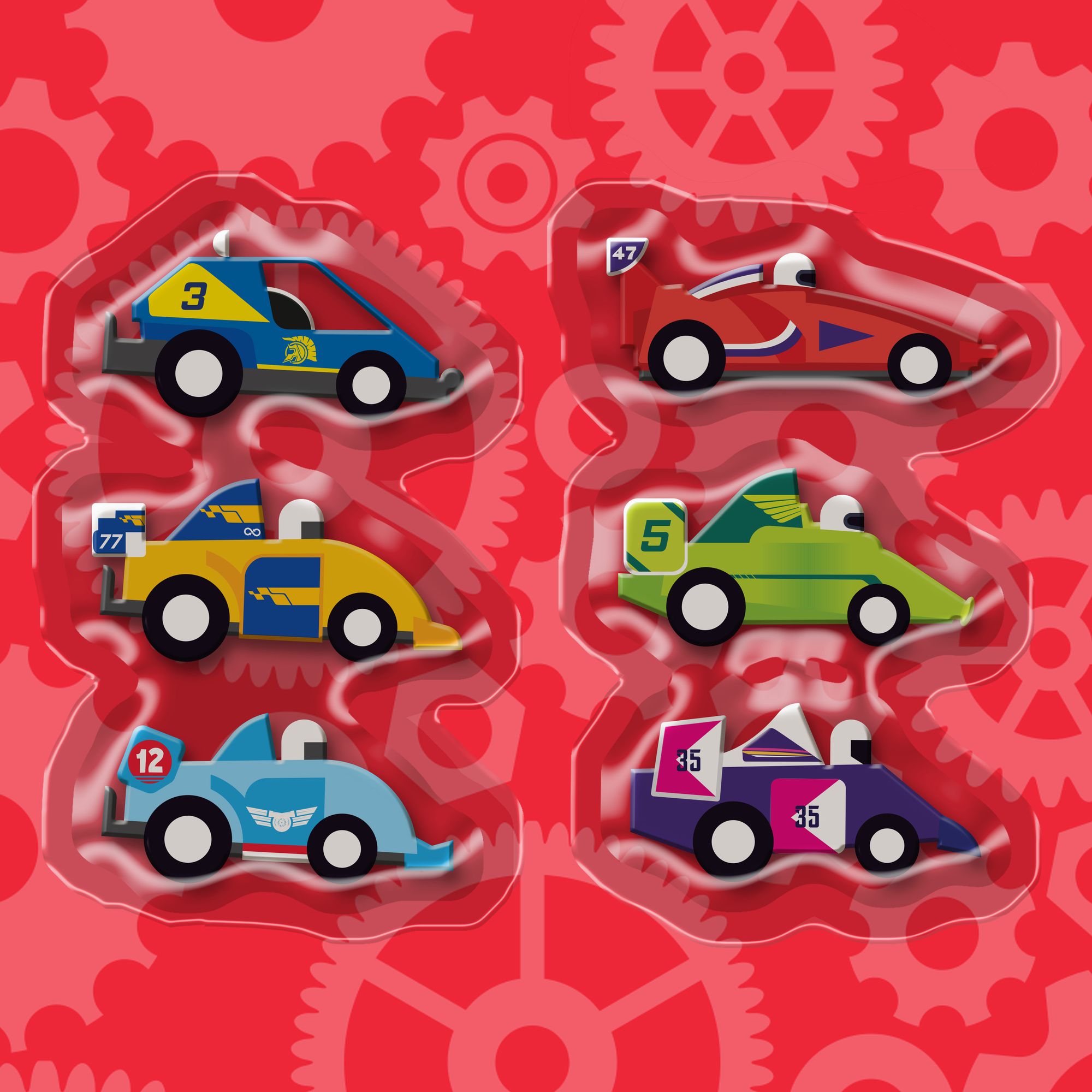 Pull Back & Go Racing Cars