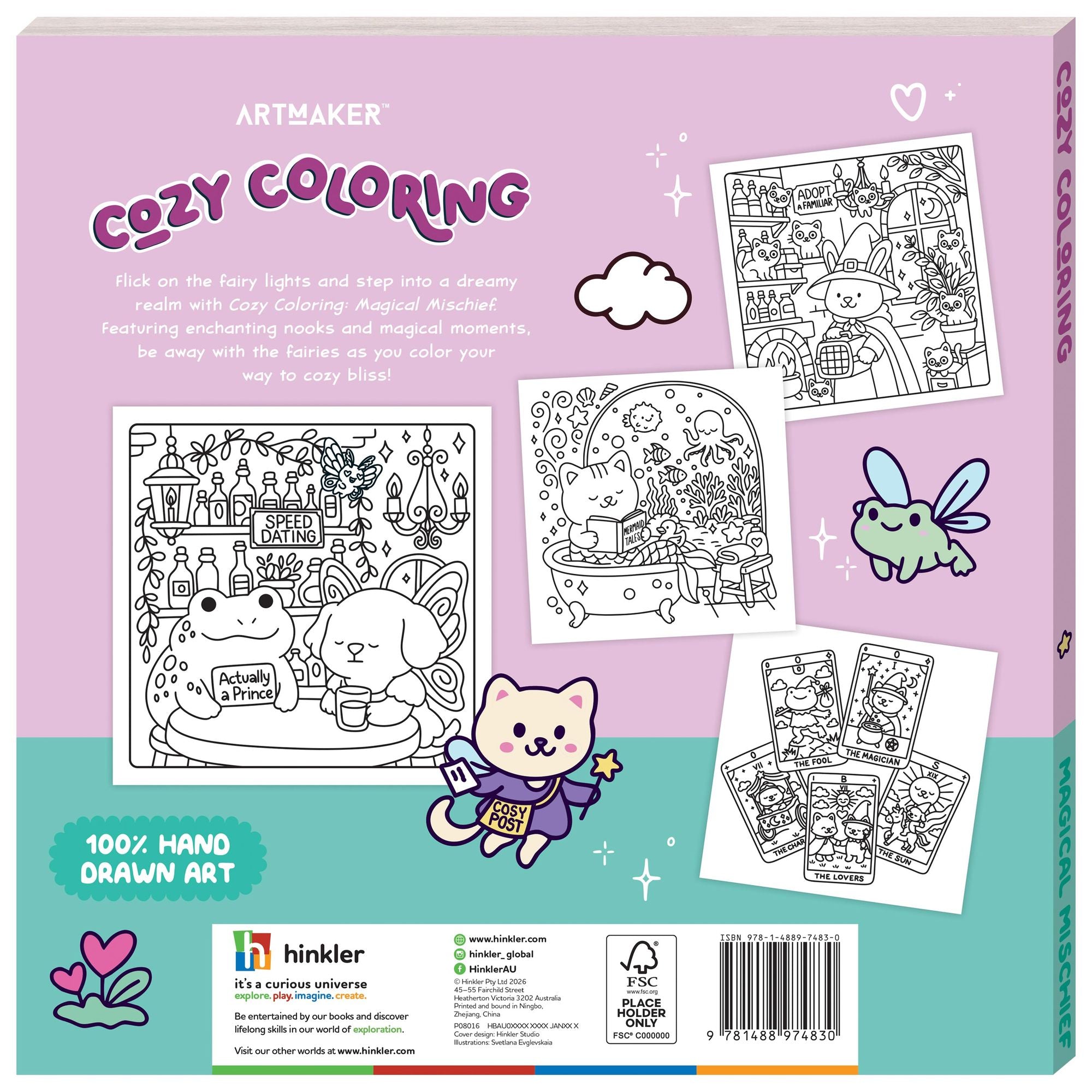 Cozy Coloring Magical Mischief