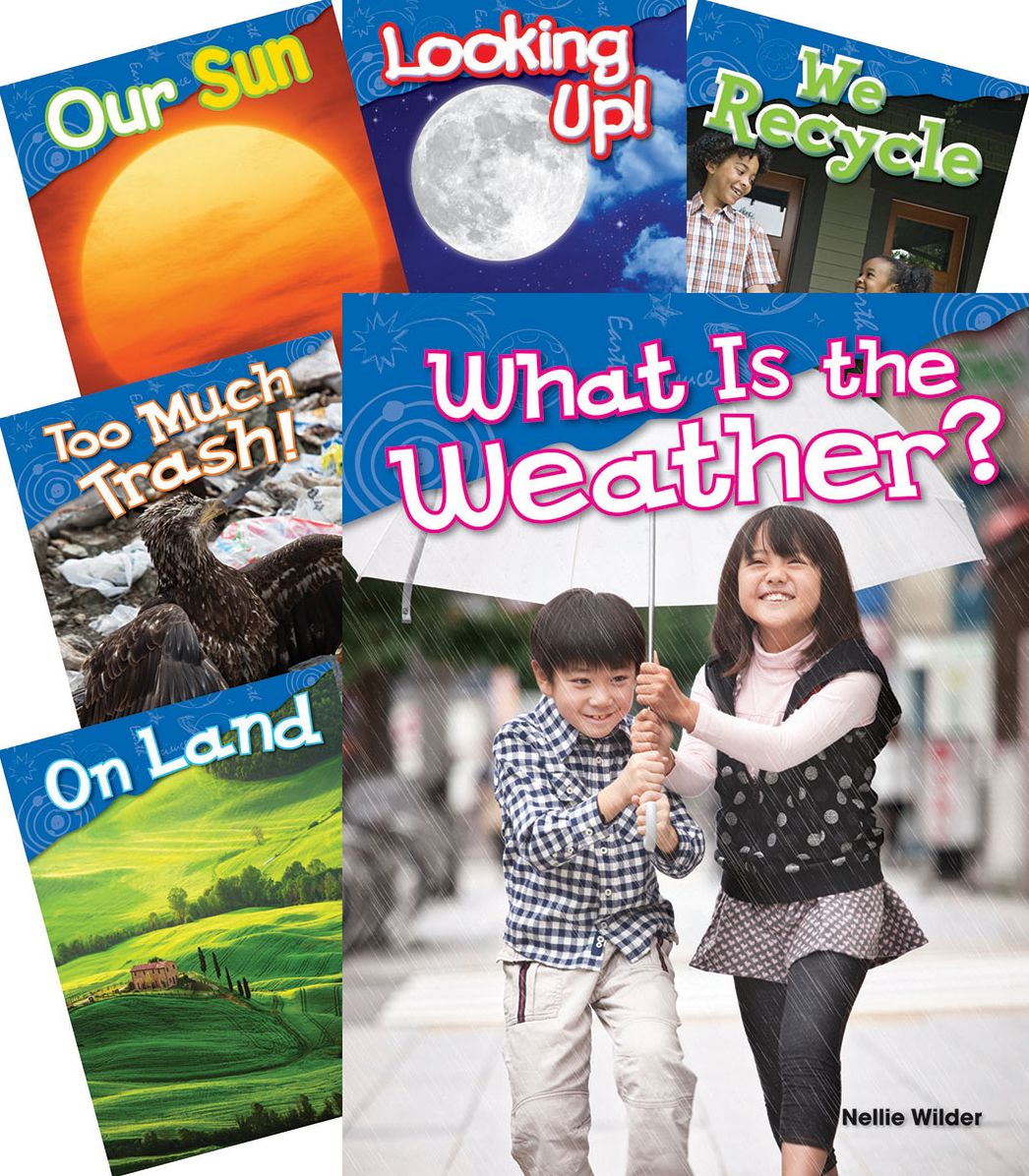 Let's Explore Earth & Space Science Grades K-1, 10-Book Set
