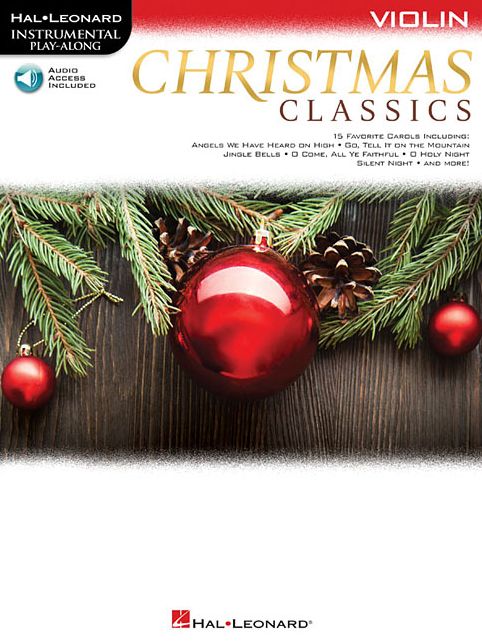 Christmas Classics for Violin Book/Online Audio