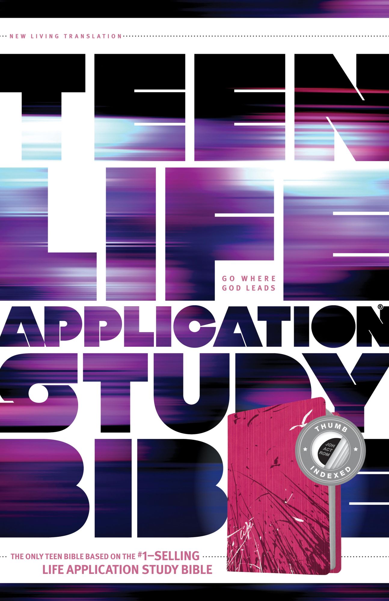 NLT Teen Life Application Study Bible, Index (LeatherLike, Pink, Indexed)