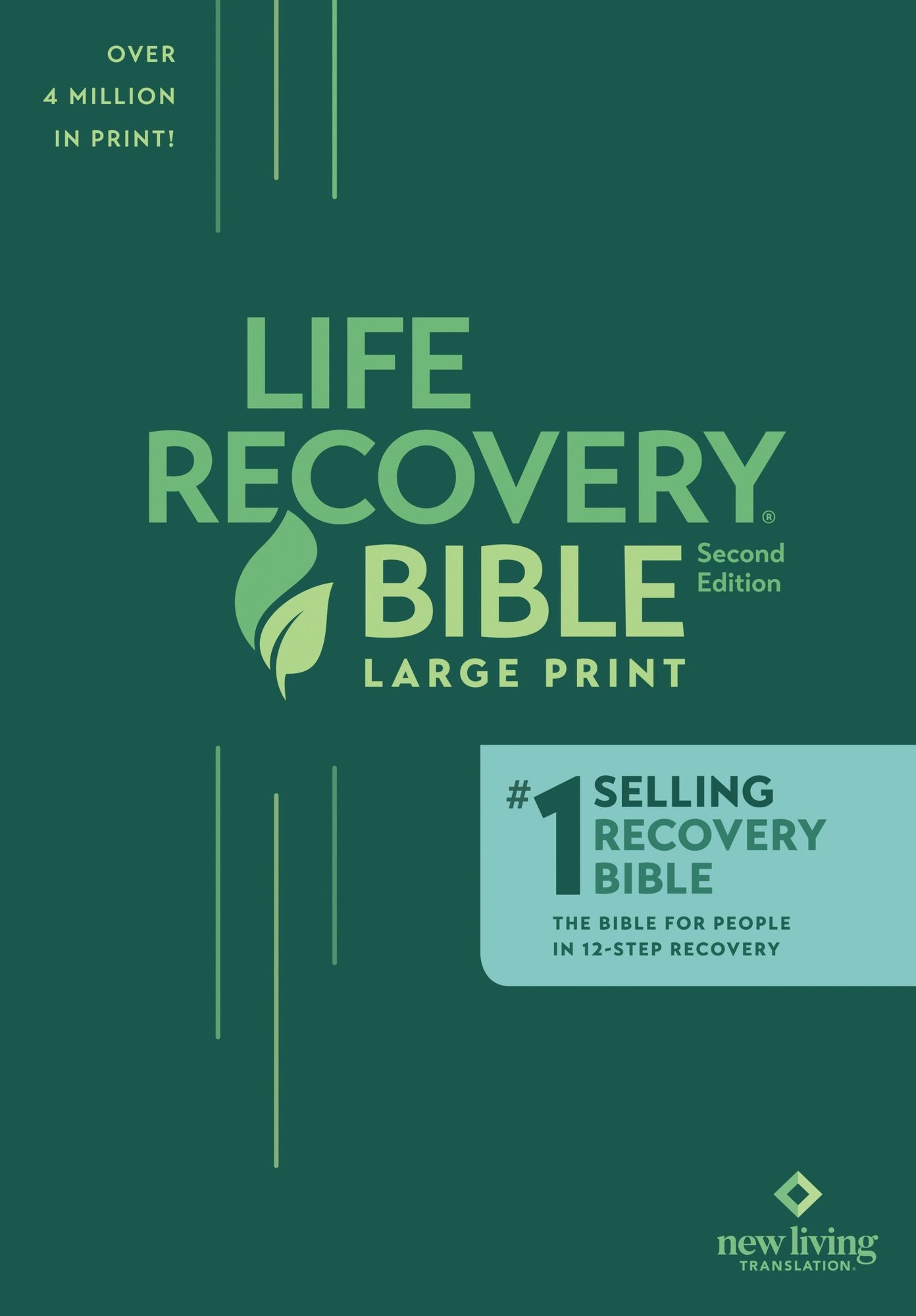 NLT Life Recovery Bible, Second Edition, Large Print (Softcover)