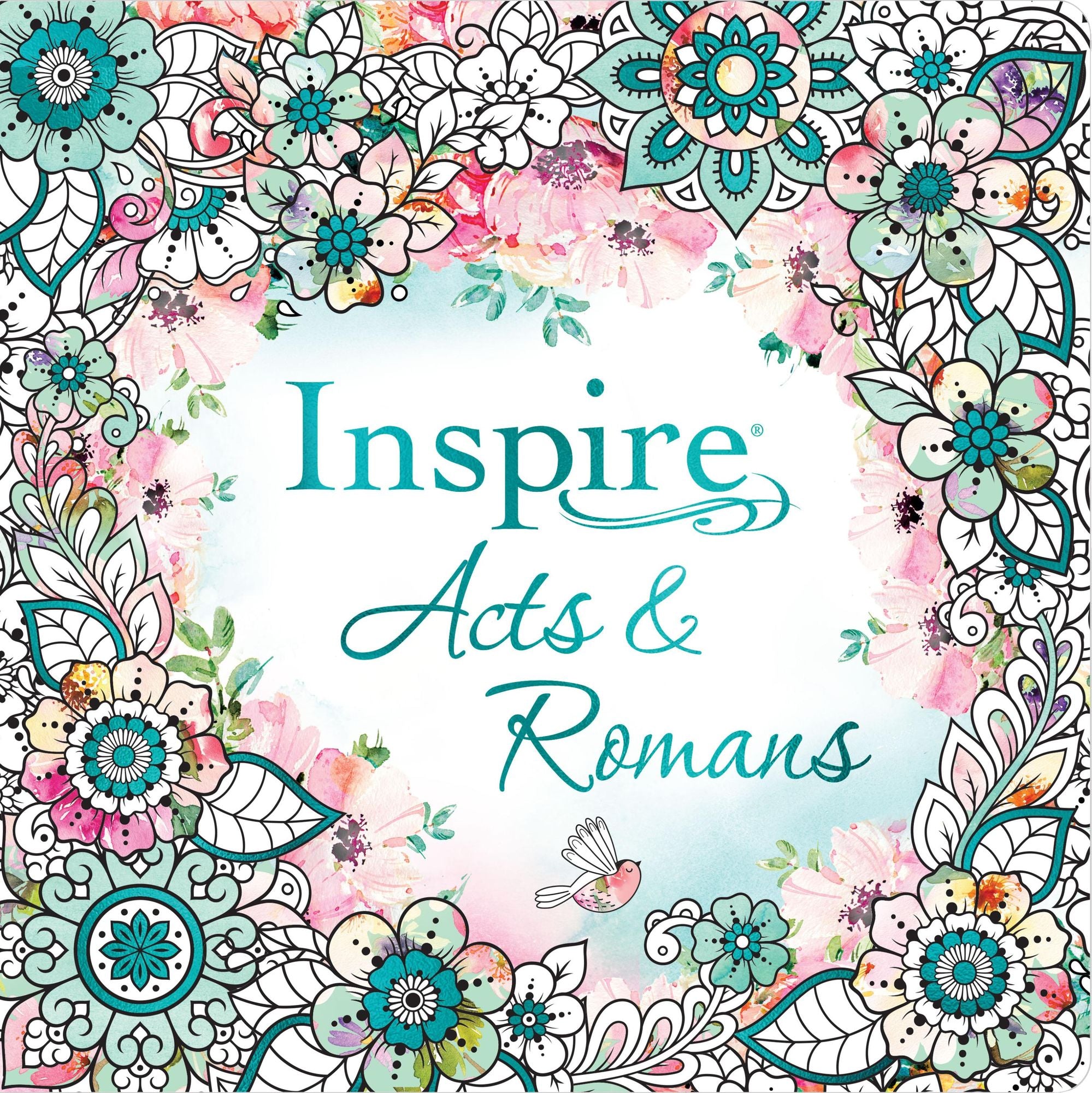 Inspire: Acts & Romans (Softcover): Coloring & Creative Journaling through Acts & Romans