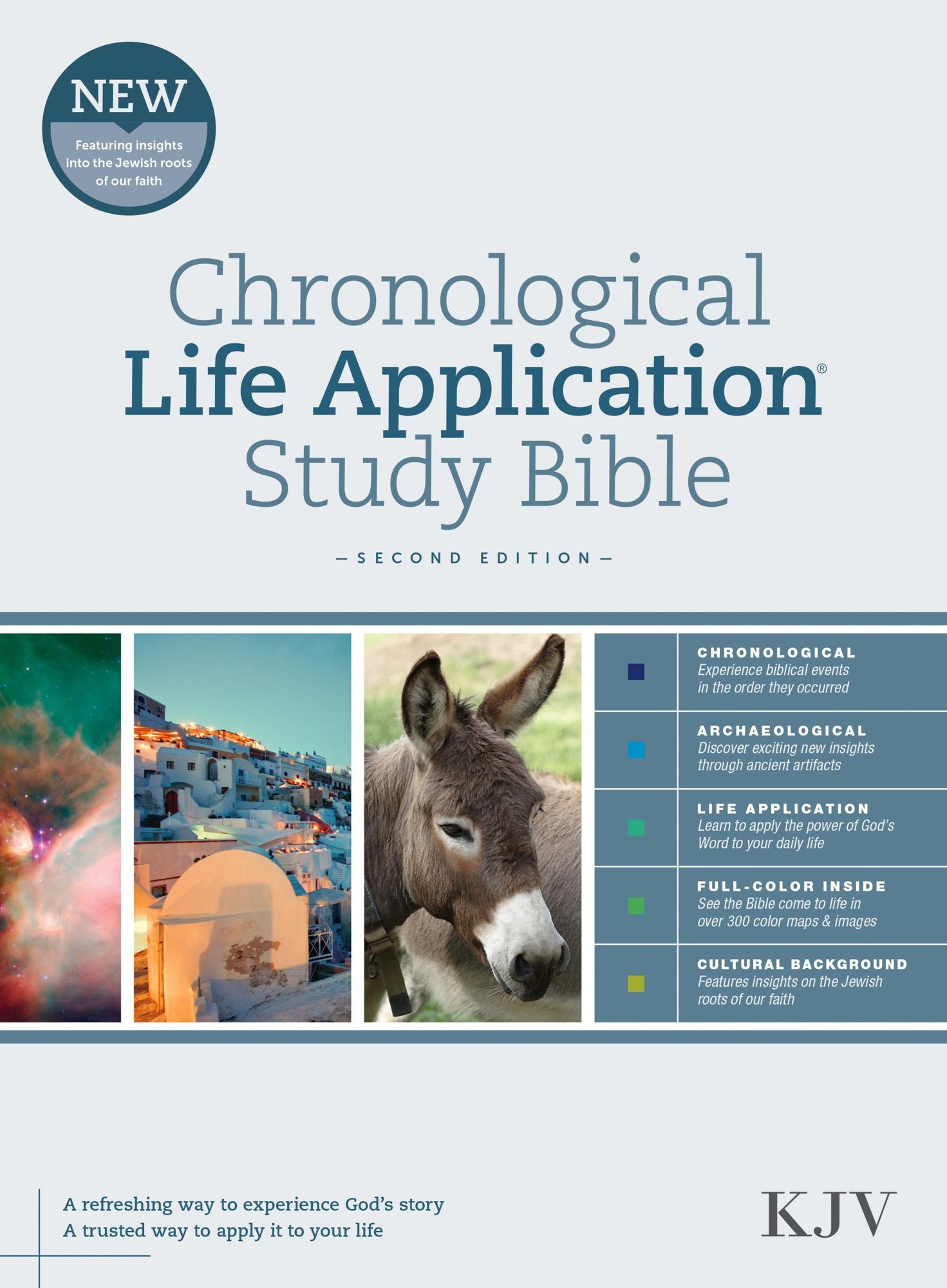 KJV Chronological Life Application Study Bible, Second Edition (Hardcover)