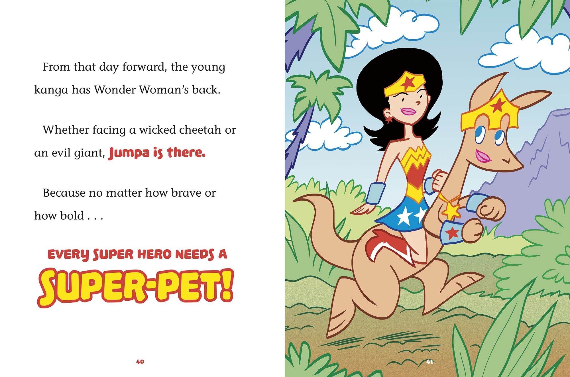 Jumpa: The Origin of Wonder Woman's Kanga (DC Super-Pets Origin Stories)