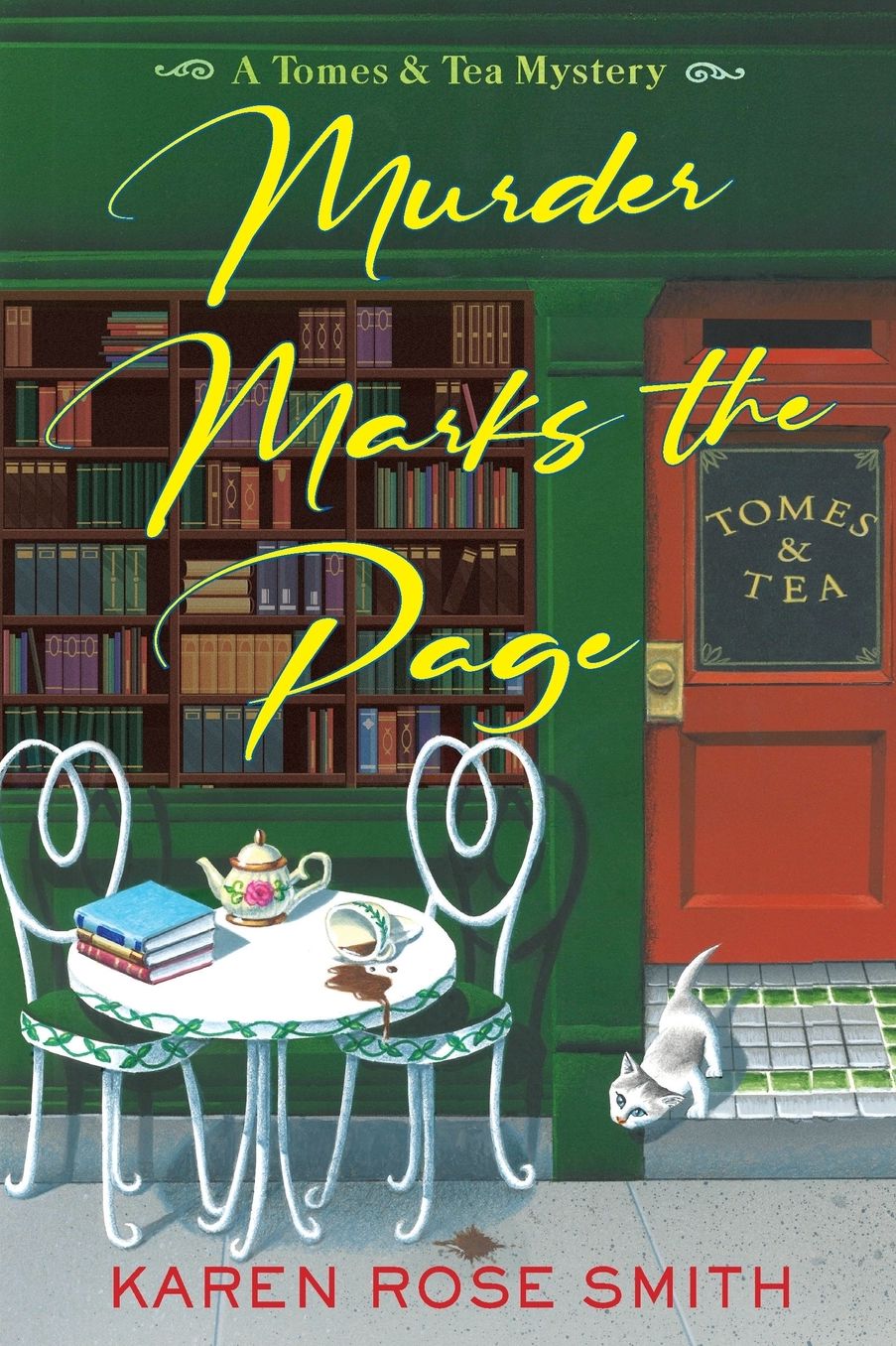Murder Marks the Page (Tomes & Tea Mystery #1)