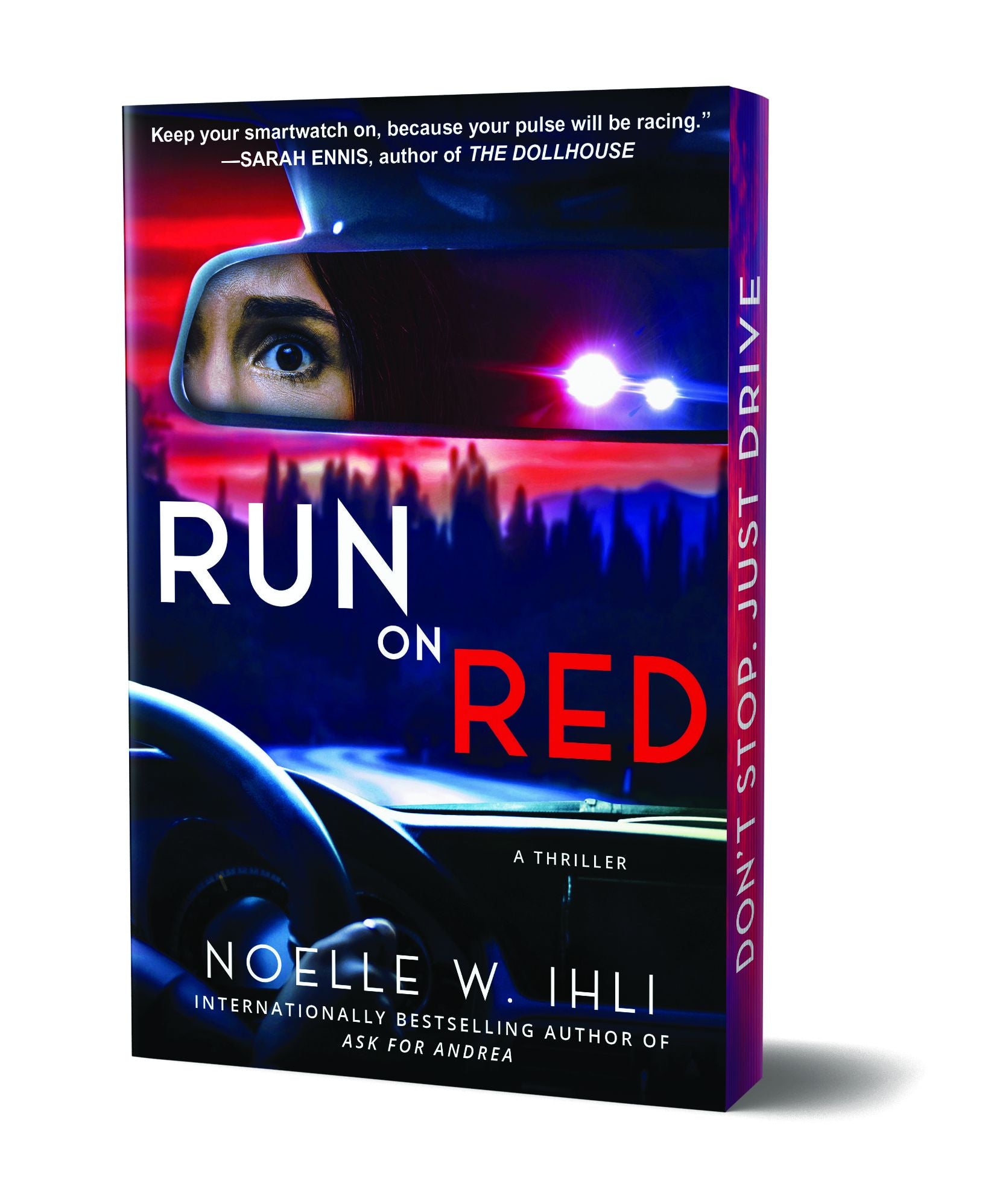 Run on Red: Deluxe Stenciled Edges
