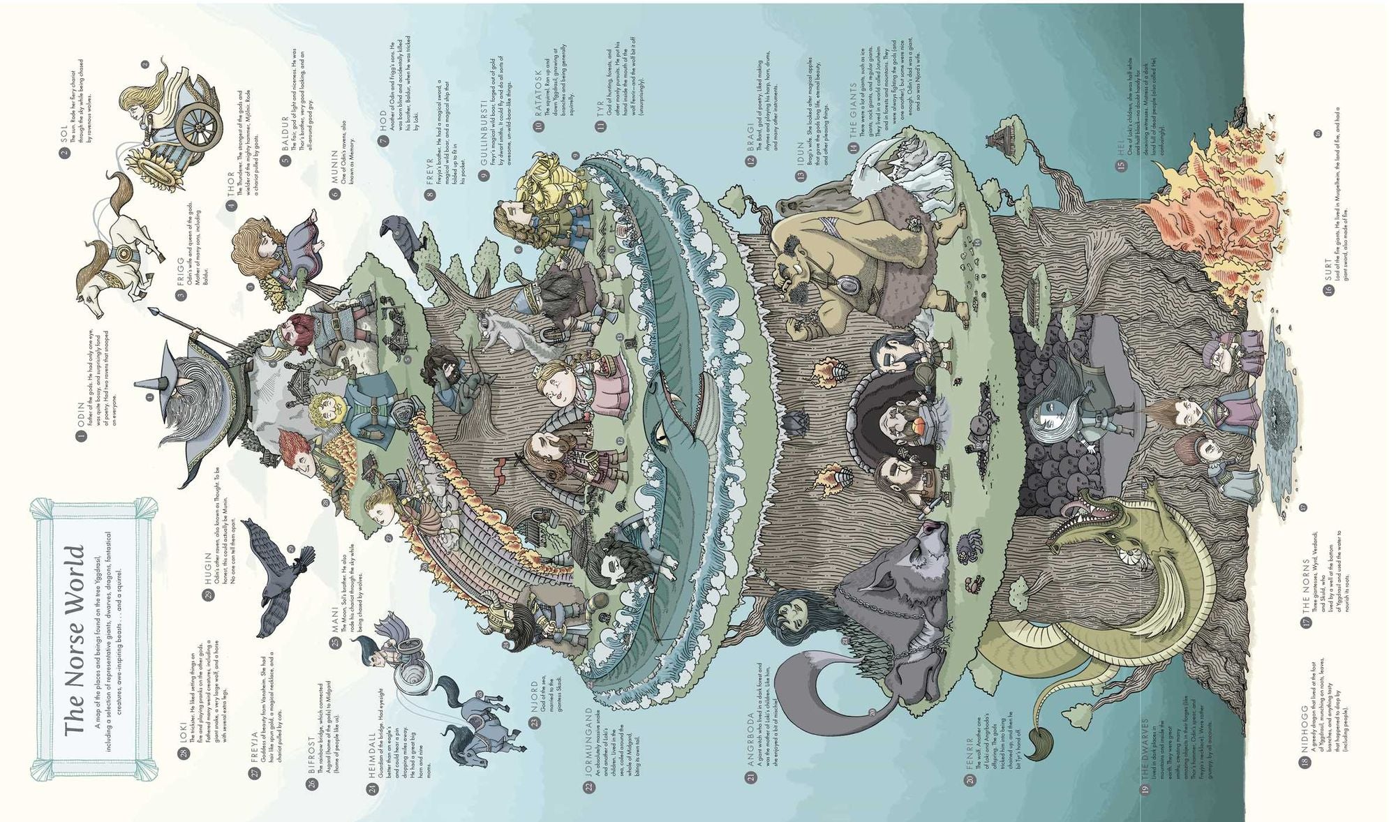 Myth Atlas: Maps and Monsters, Heroes and Gods from Twelve Mythological Worlds