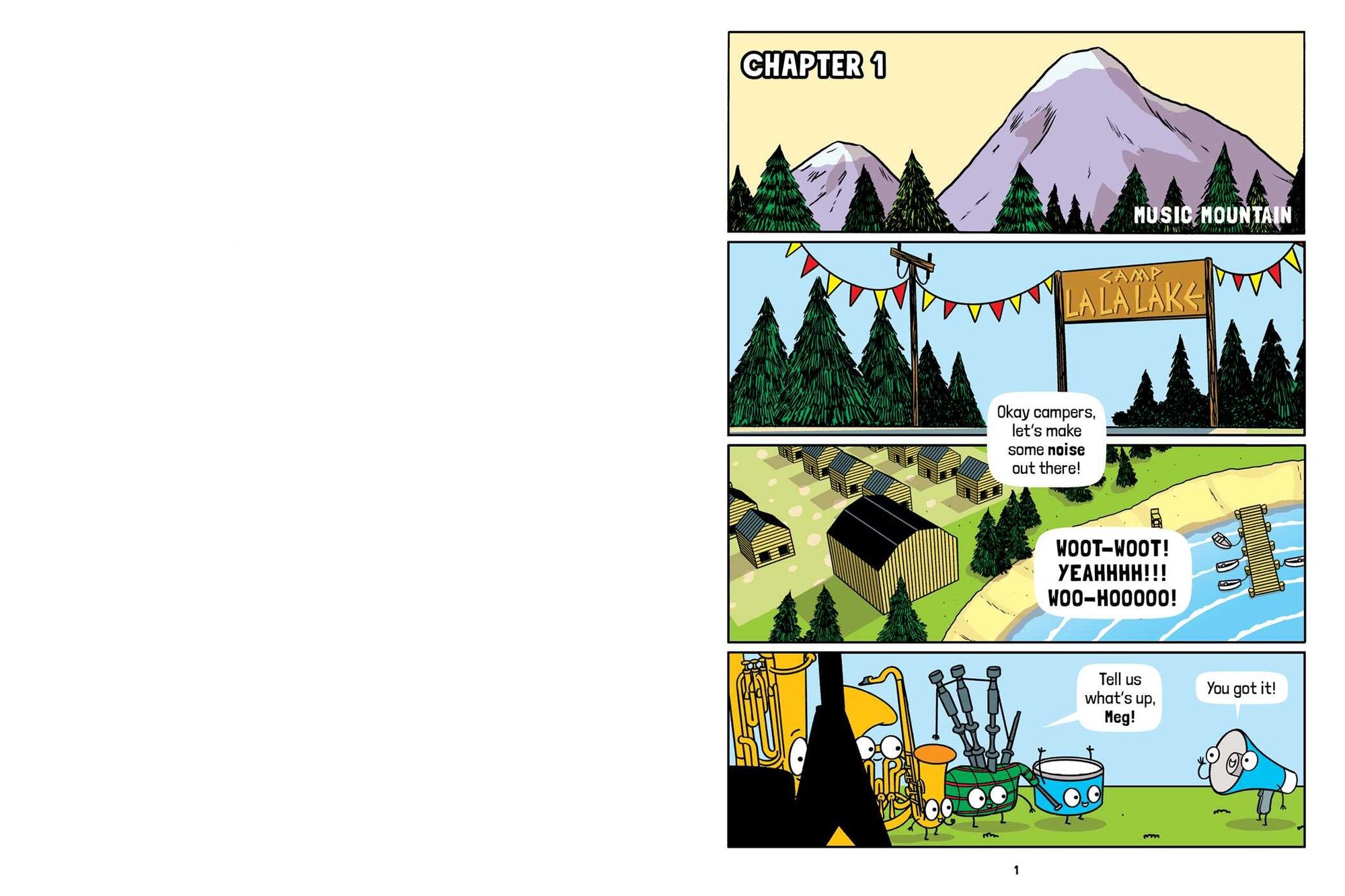 Band Camp! 2: Out of Sync (Band Camp! #2)(A Little Bee Graphic Novel Series for Kids)