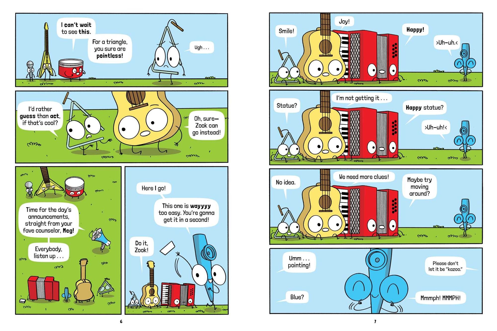Band Camp! 3: In the Spotlight (Band Camp! #3)(A Little Bee Graphic Novel Series for Kids)
