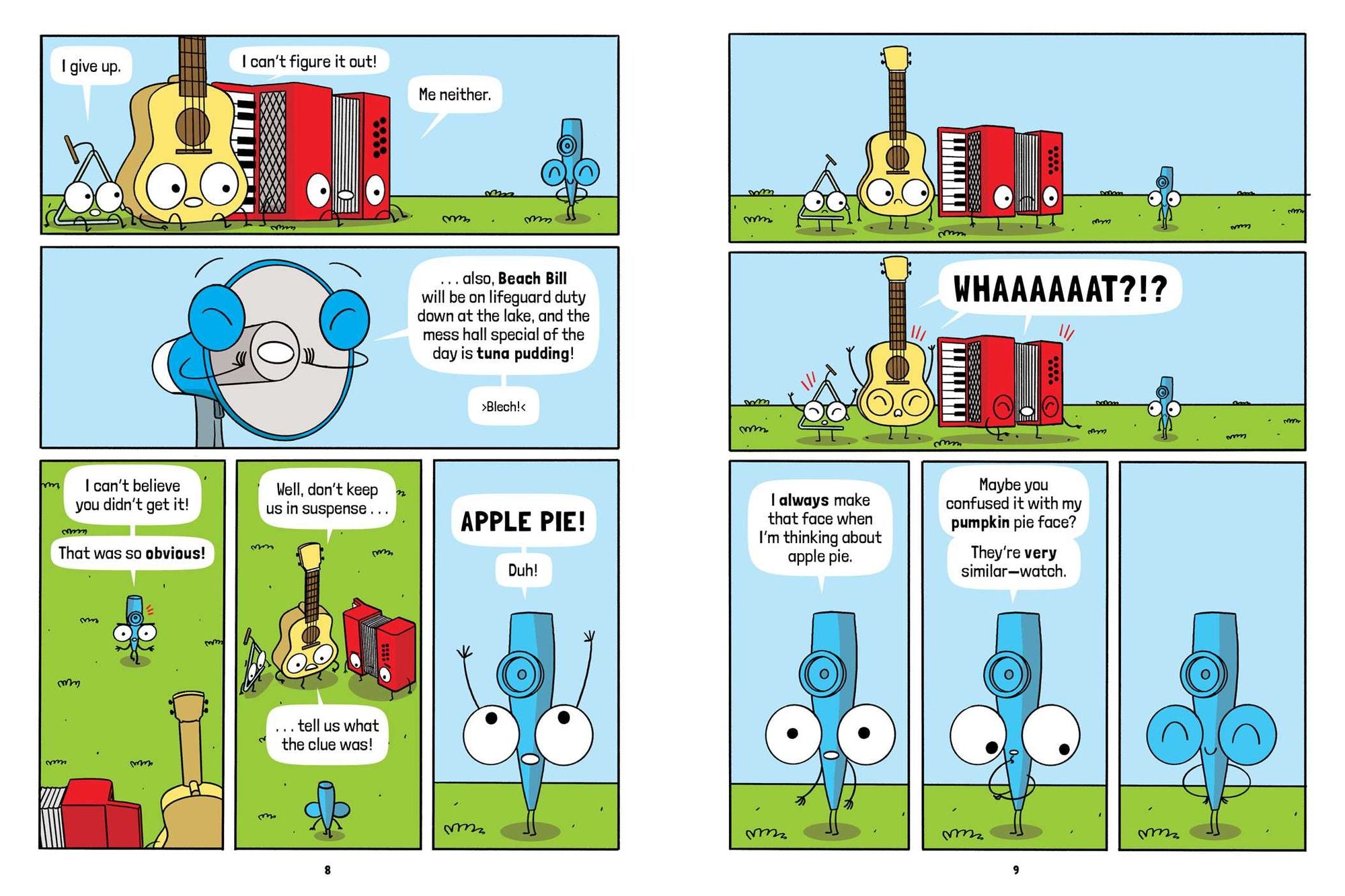 Band Camp! 3: In the Spotlight (Band Camp! #3)(A Little Bee Graphic Novel Series for Kids)