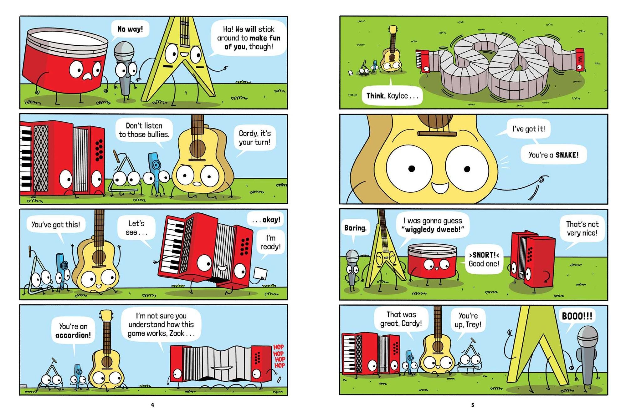 Band Camp! 3: In the Spotlight (Band Camp! #3)(A Little Bee Graphic Novel Series for Kids)
