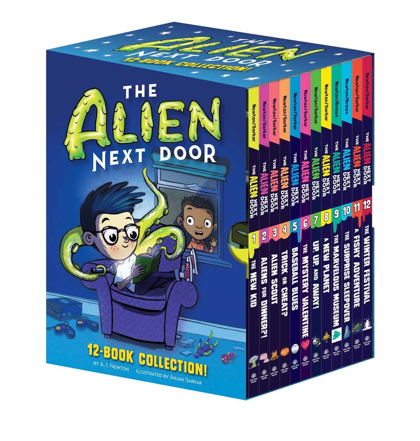 The Alien Next Door 12-Book Chapter Book Box Set!