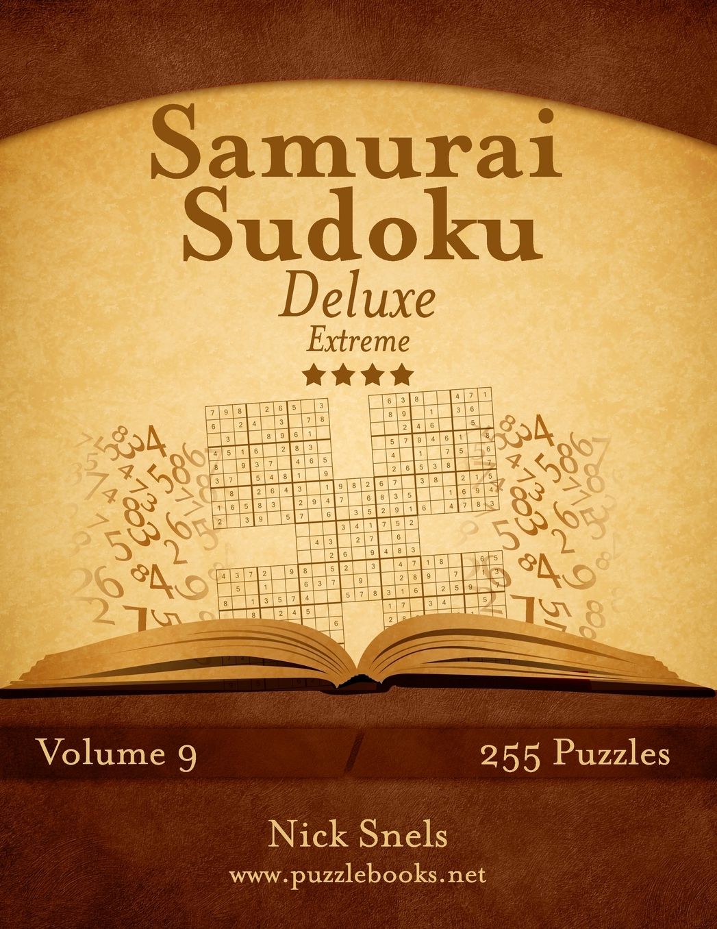 Samurai Sudoku Deluxe - Extreme - Volume 9 - 255 Logic Puzzles