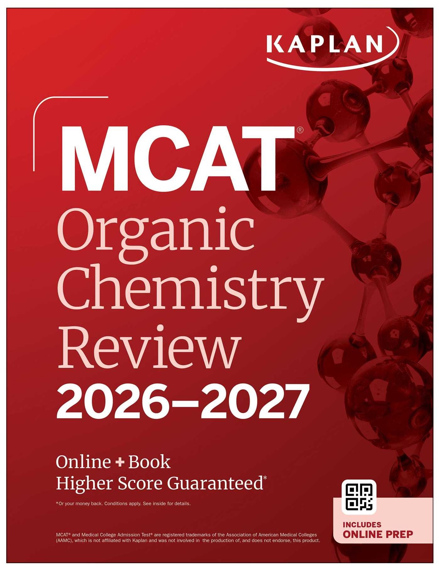 MCAT Organic Chemistry Review 2026-2027: Online + Book