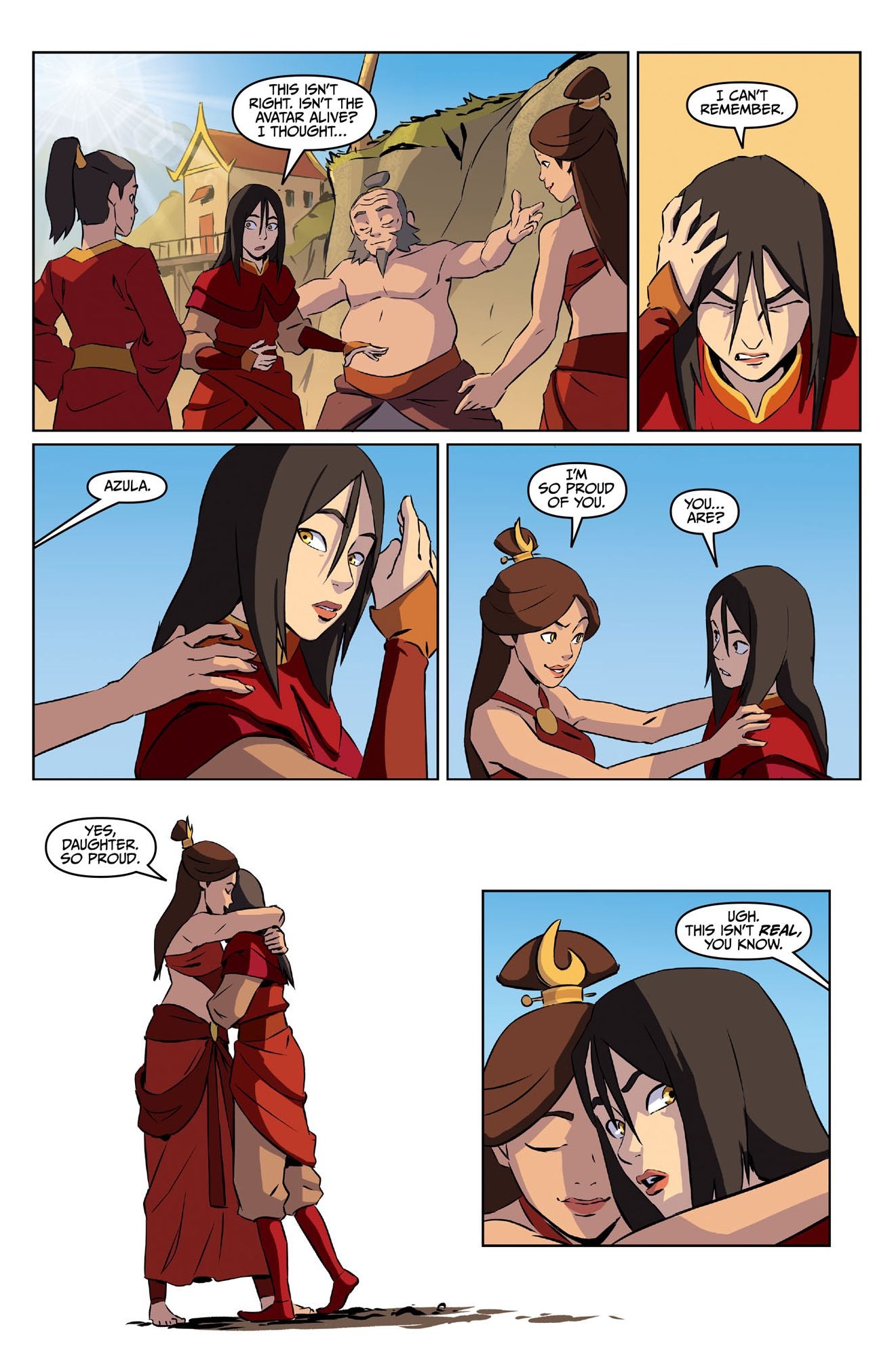 Azula in the Spirit Temple (Avatar: The Last Airbender)