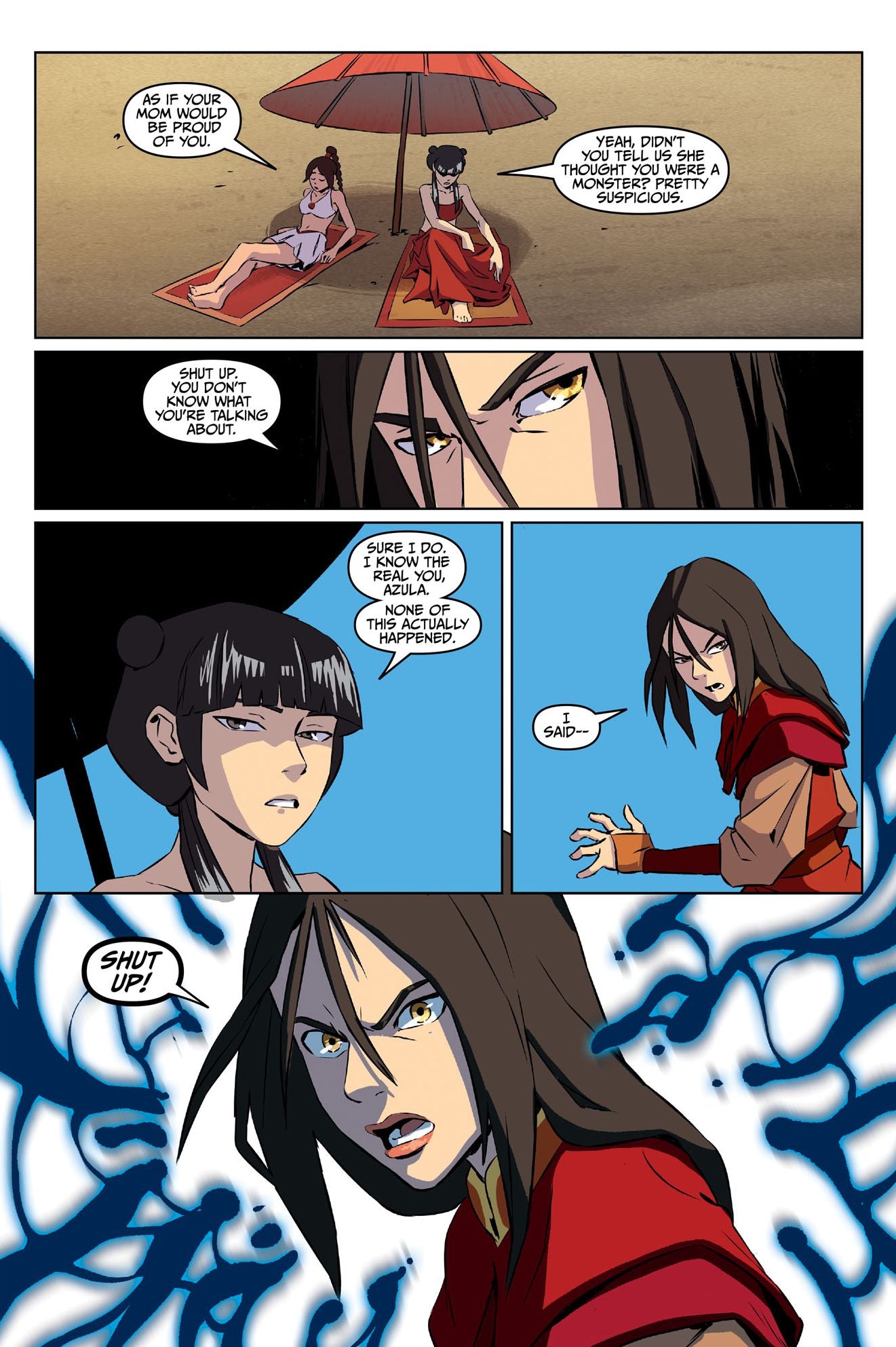 Azula in the Spirit Temple (Avatar: The Last Airbender)