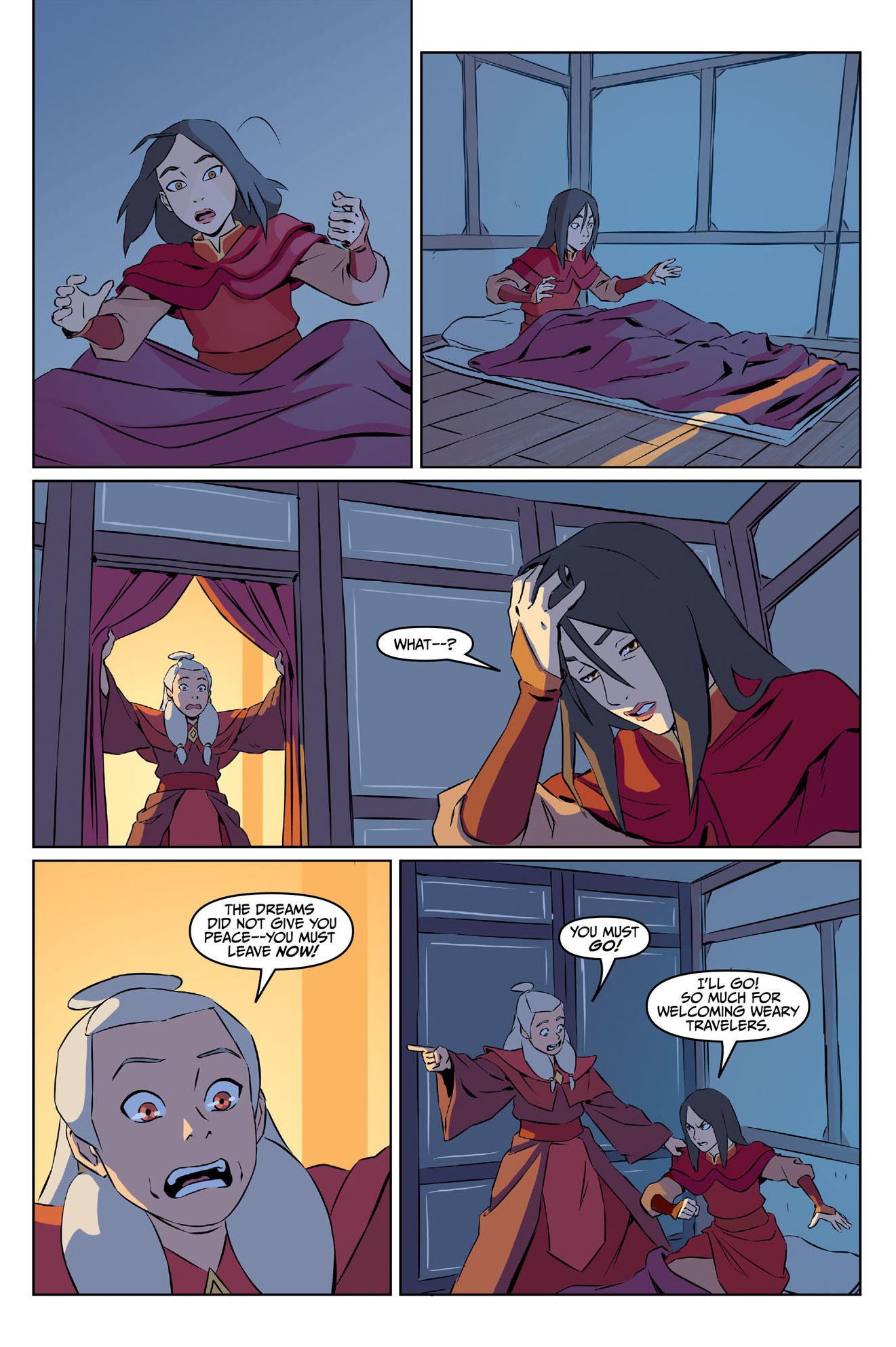 Azula in the Spirit Temple (Avatar: The Last Airbender)