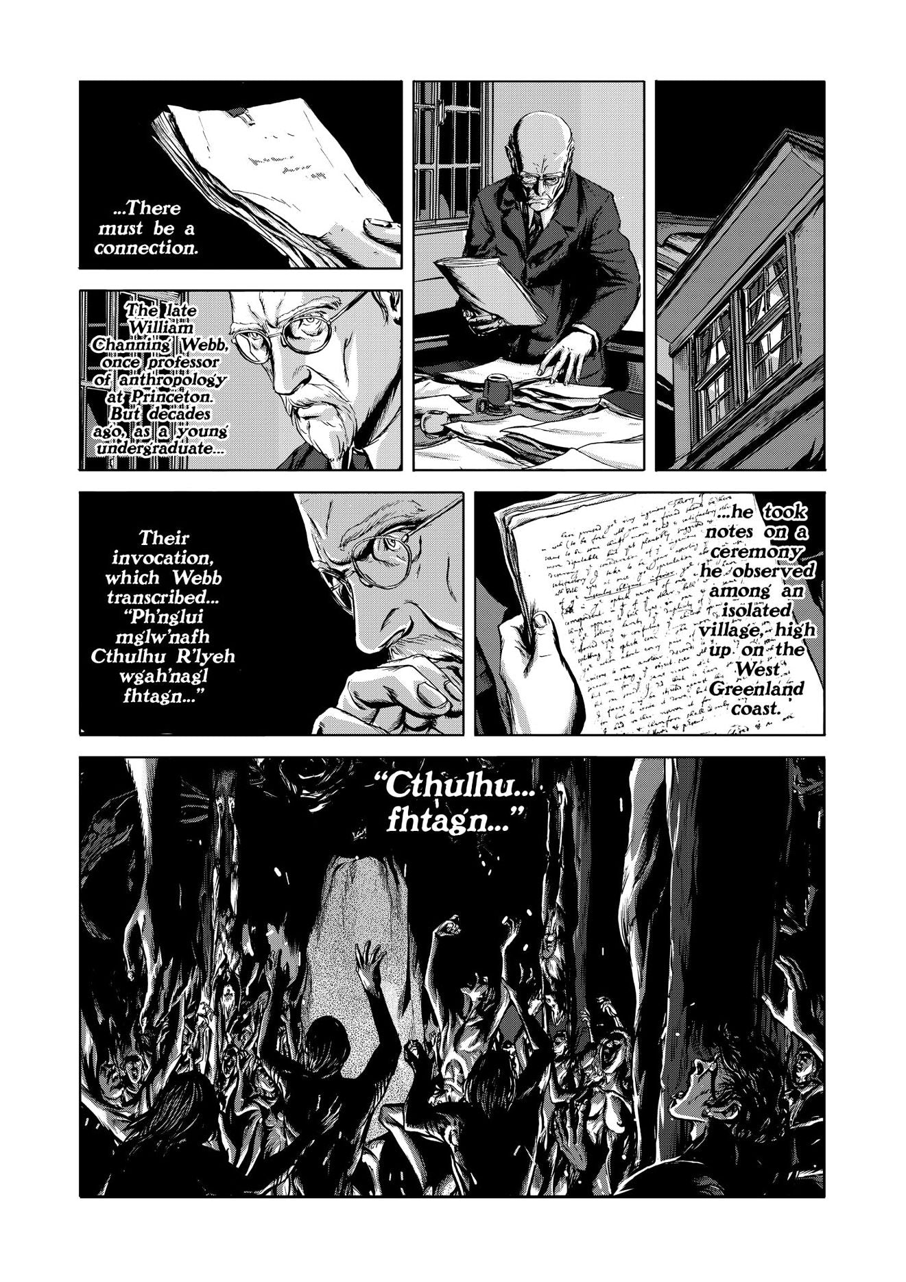 H.P. Lovecraft's The Call of Cthulhu (Manga)