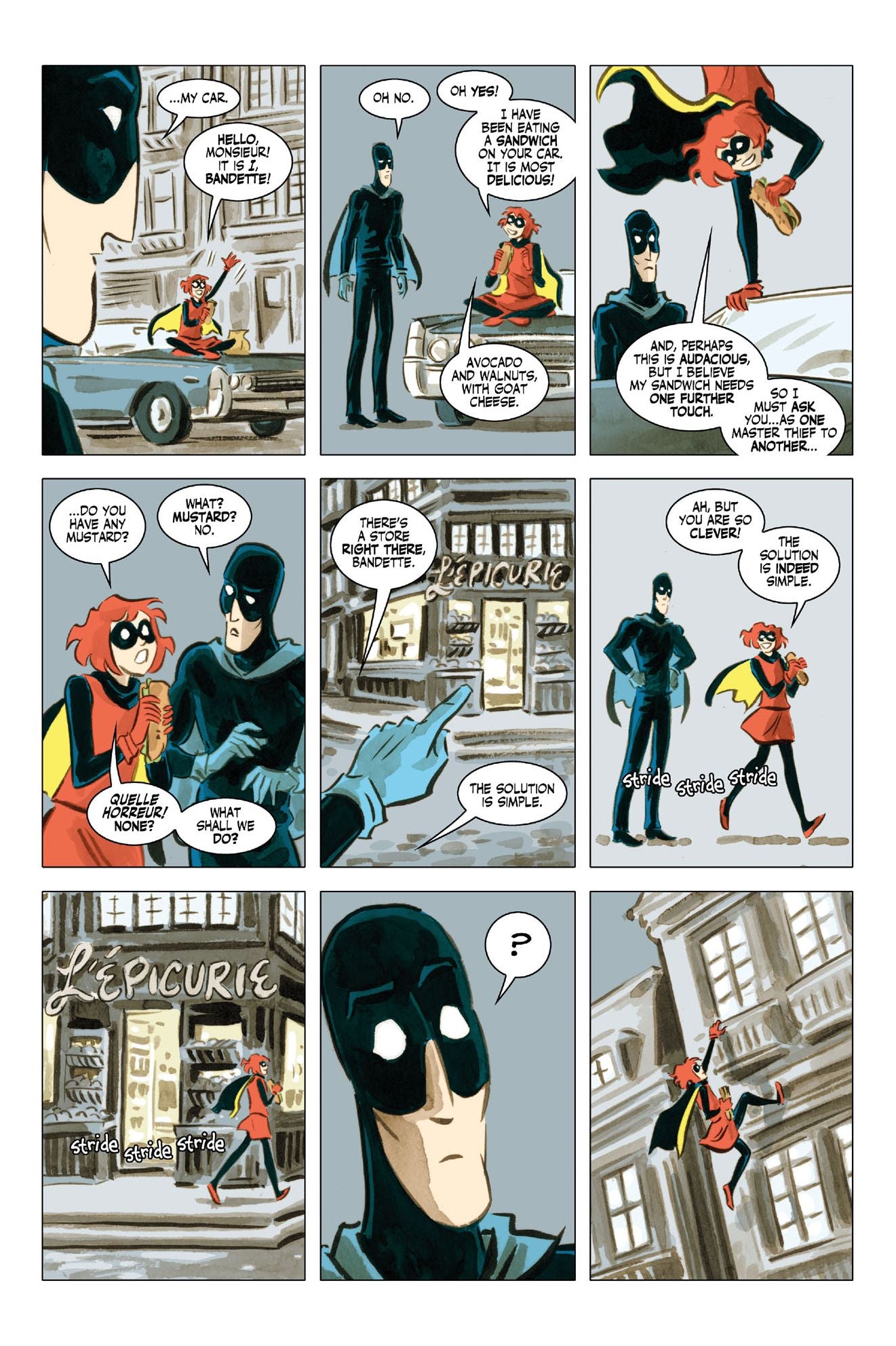 Bandette Volume 5: The Wedding of B.D. Belgique