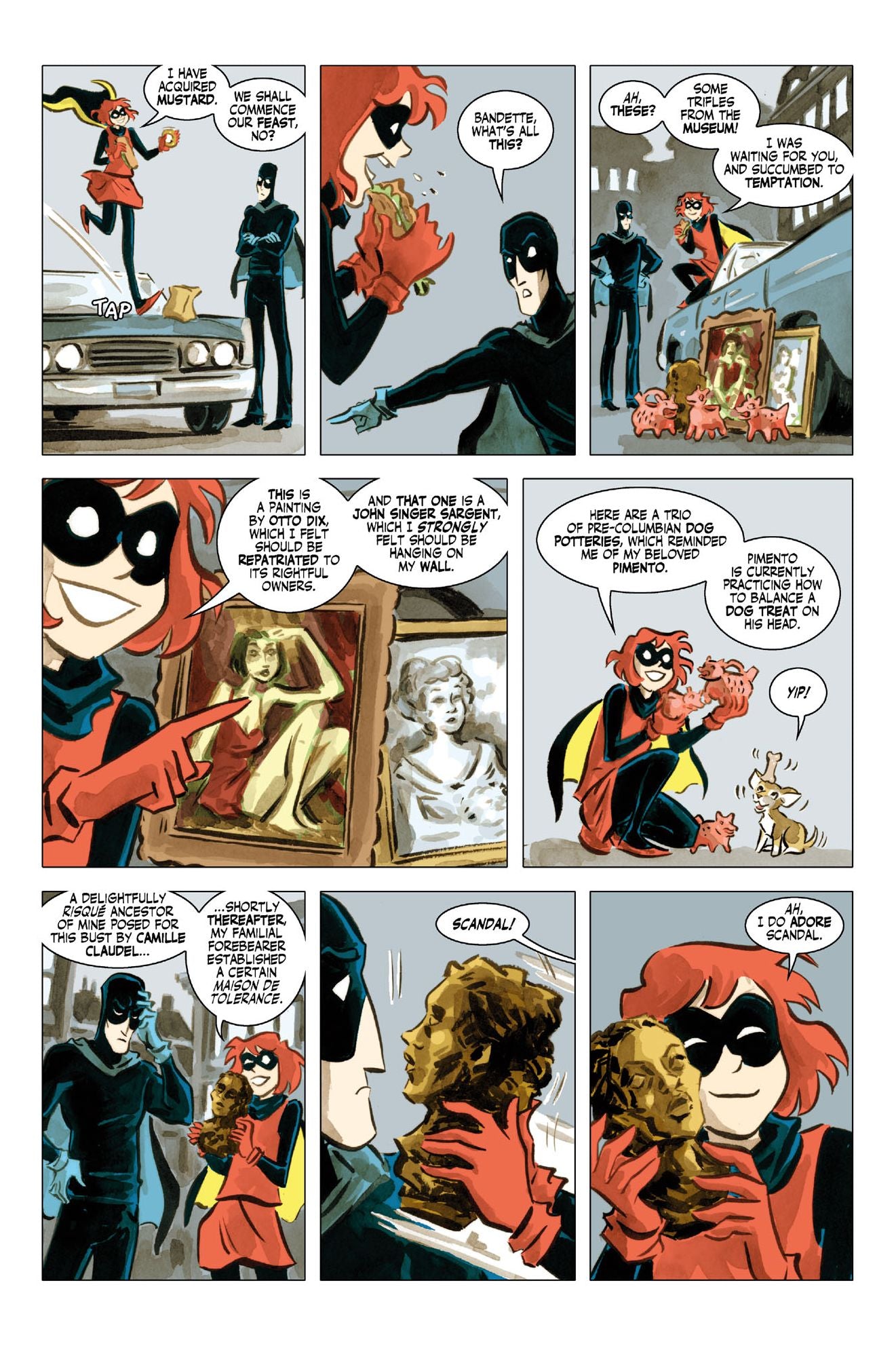 Bandette Volume 5: The Wedding of B.D. Belgique
