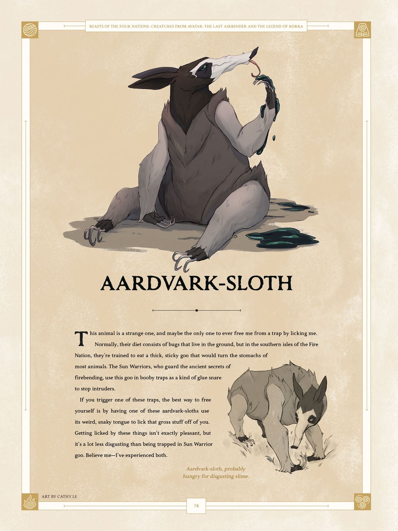 Beasts of the Four Nations: Creatures from Avatar: The Last Airbender and The Legend of Korra