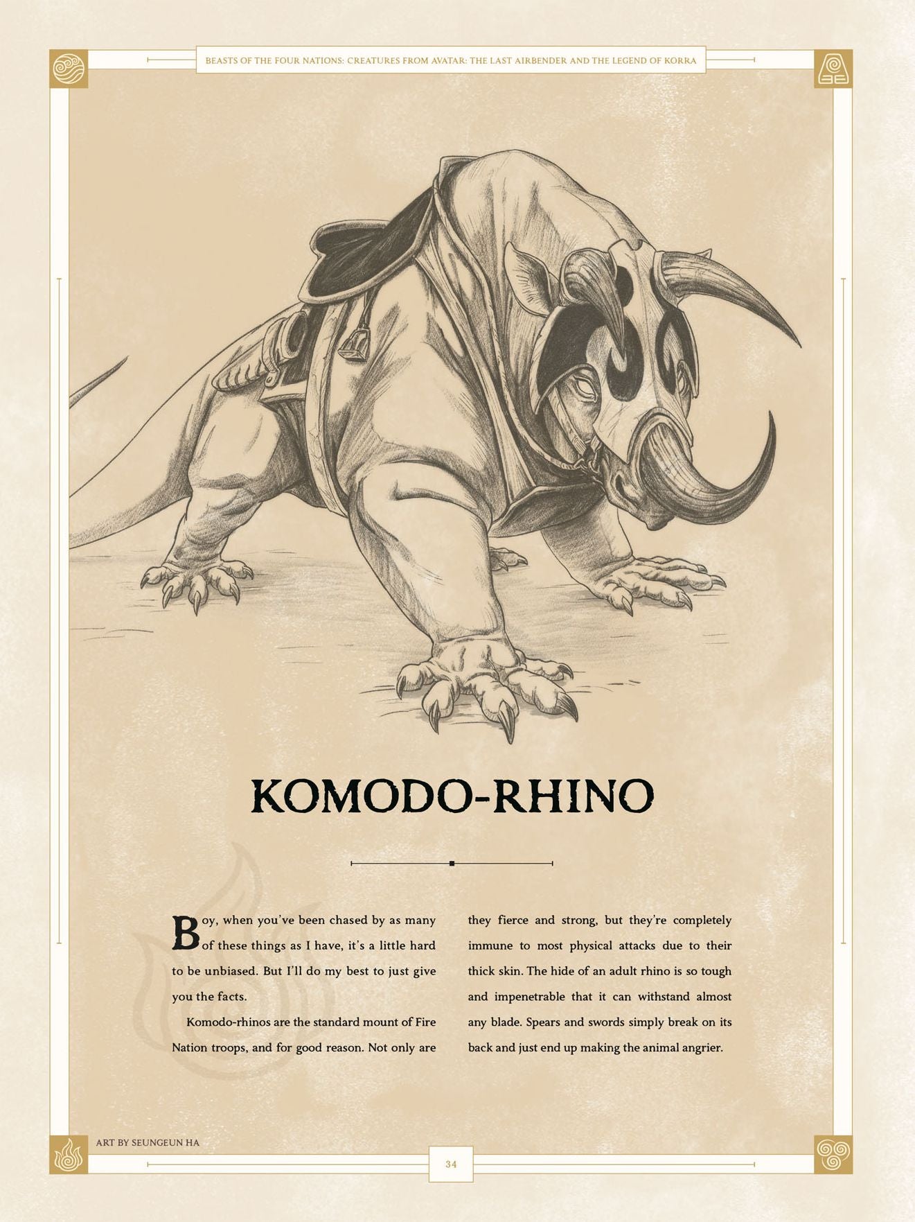 Beasts of the Four Nations: Creatures from Avatar: The Last Airbender and The Legend of Korra