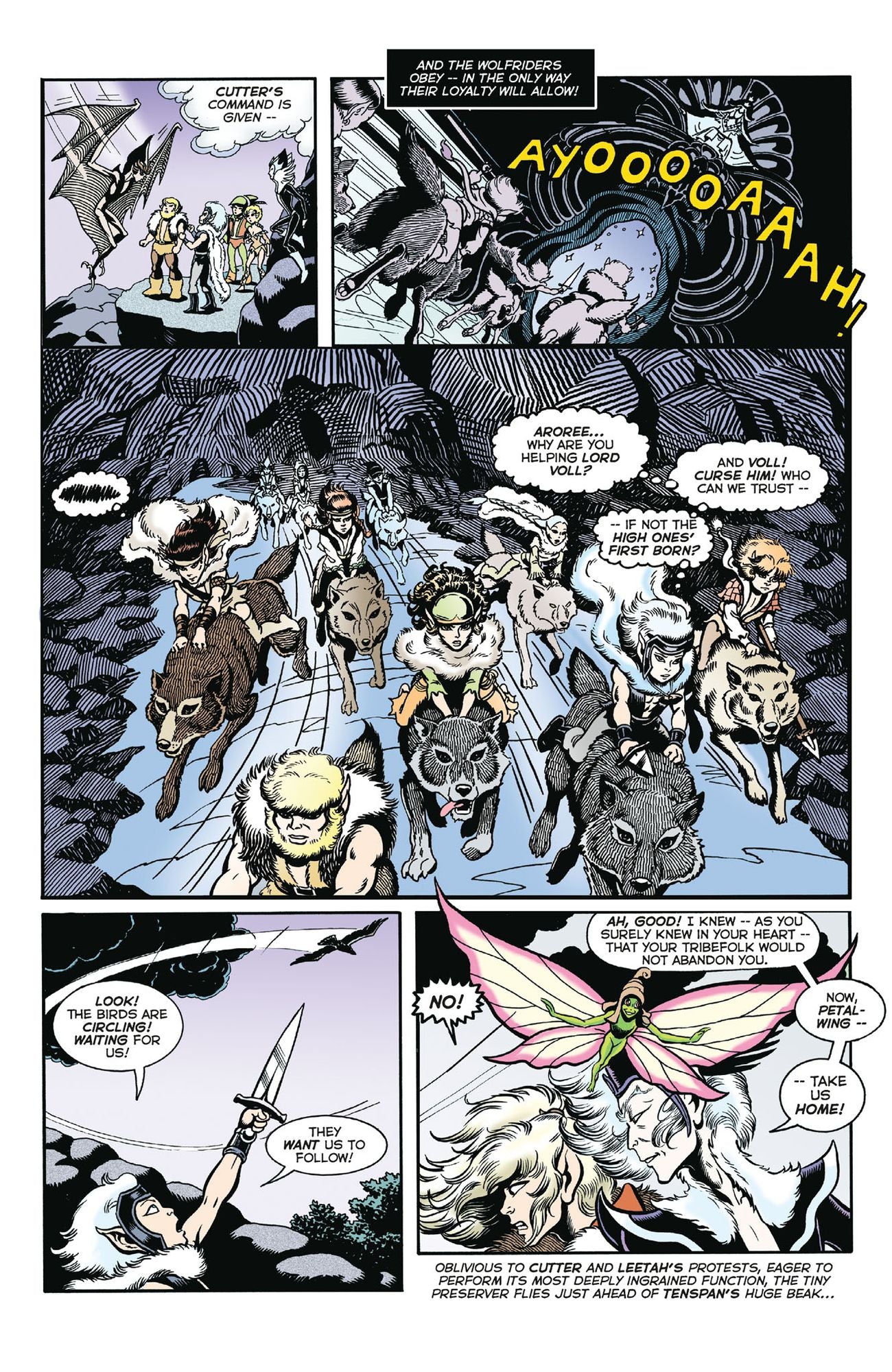 ElfQuest: The Original Quest: Book 3--Wolf Blood Caged