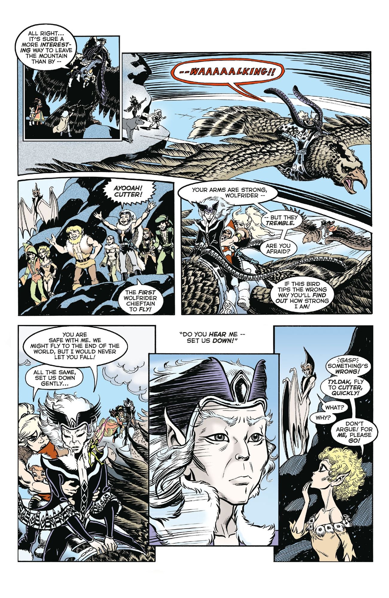 ElfQuest: The Original Quest: Book 3--Wolf Blood Caged