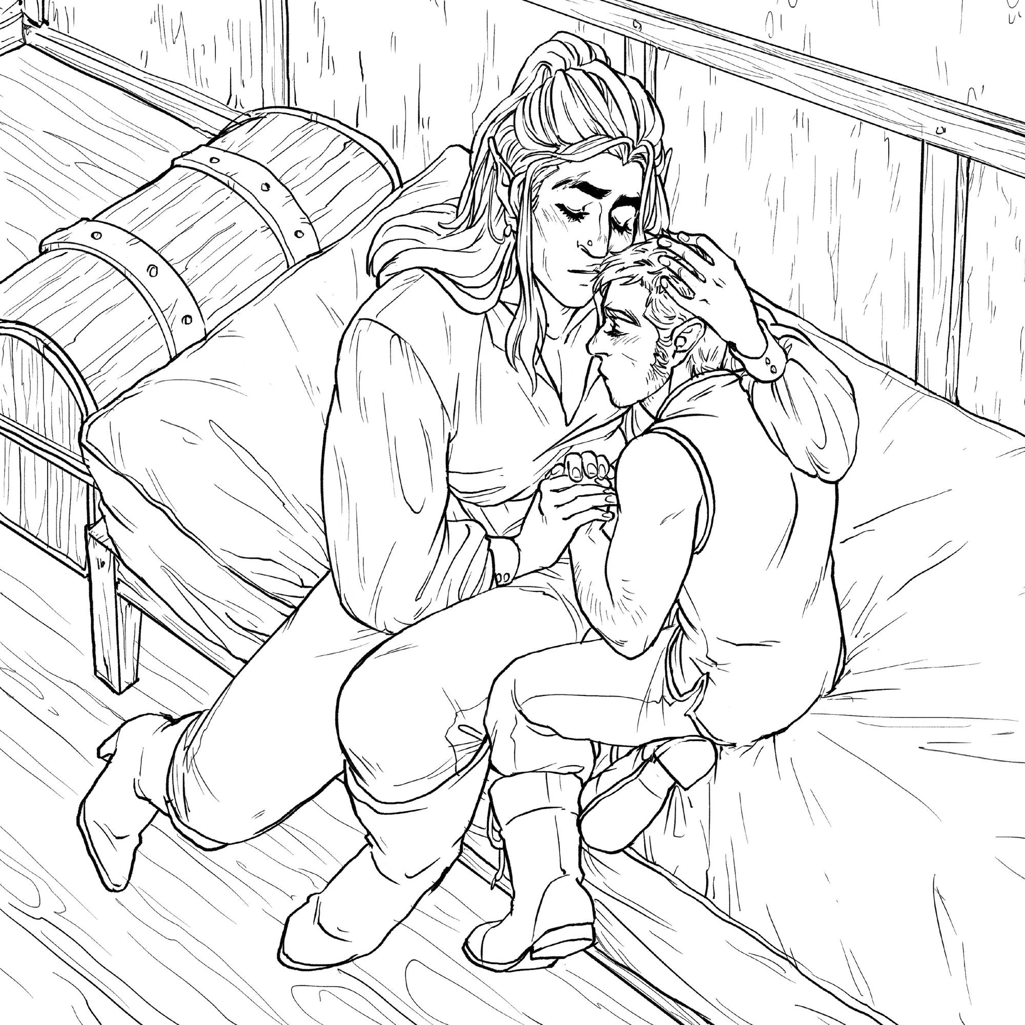 Critical Role: Bells Hells Coloring Book