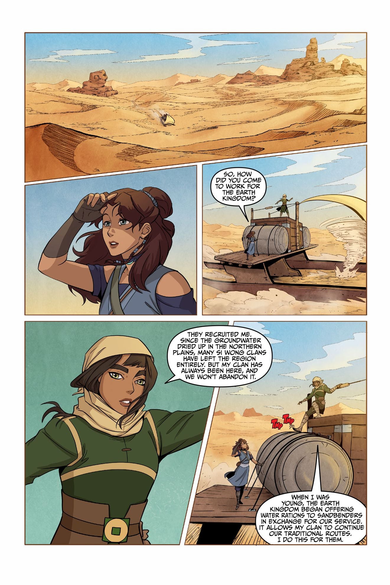 The Legend of Korra: Kya and the Secret of the Sand