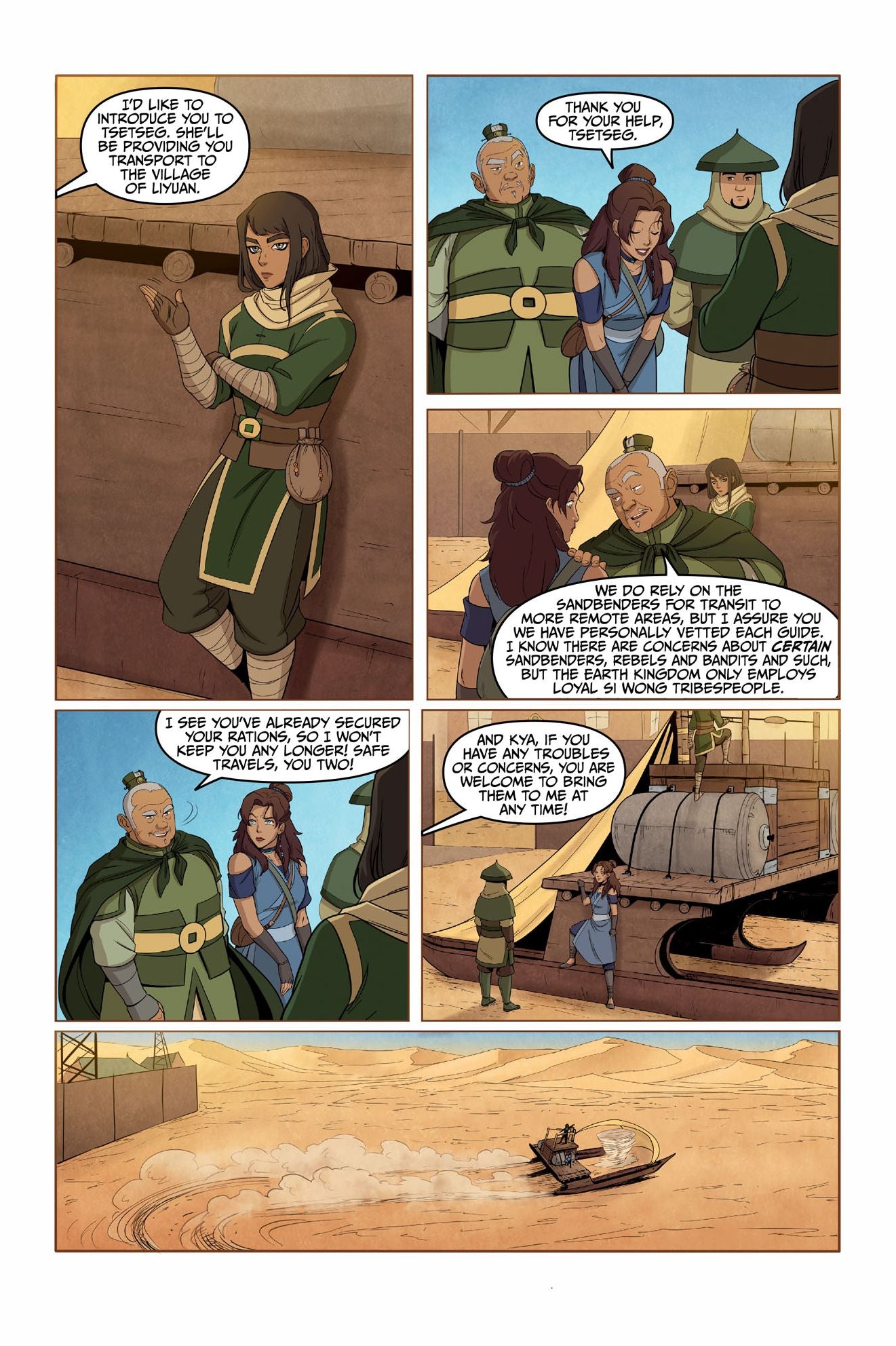 The Legend of Korra: Kya and the Secret of the Sand