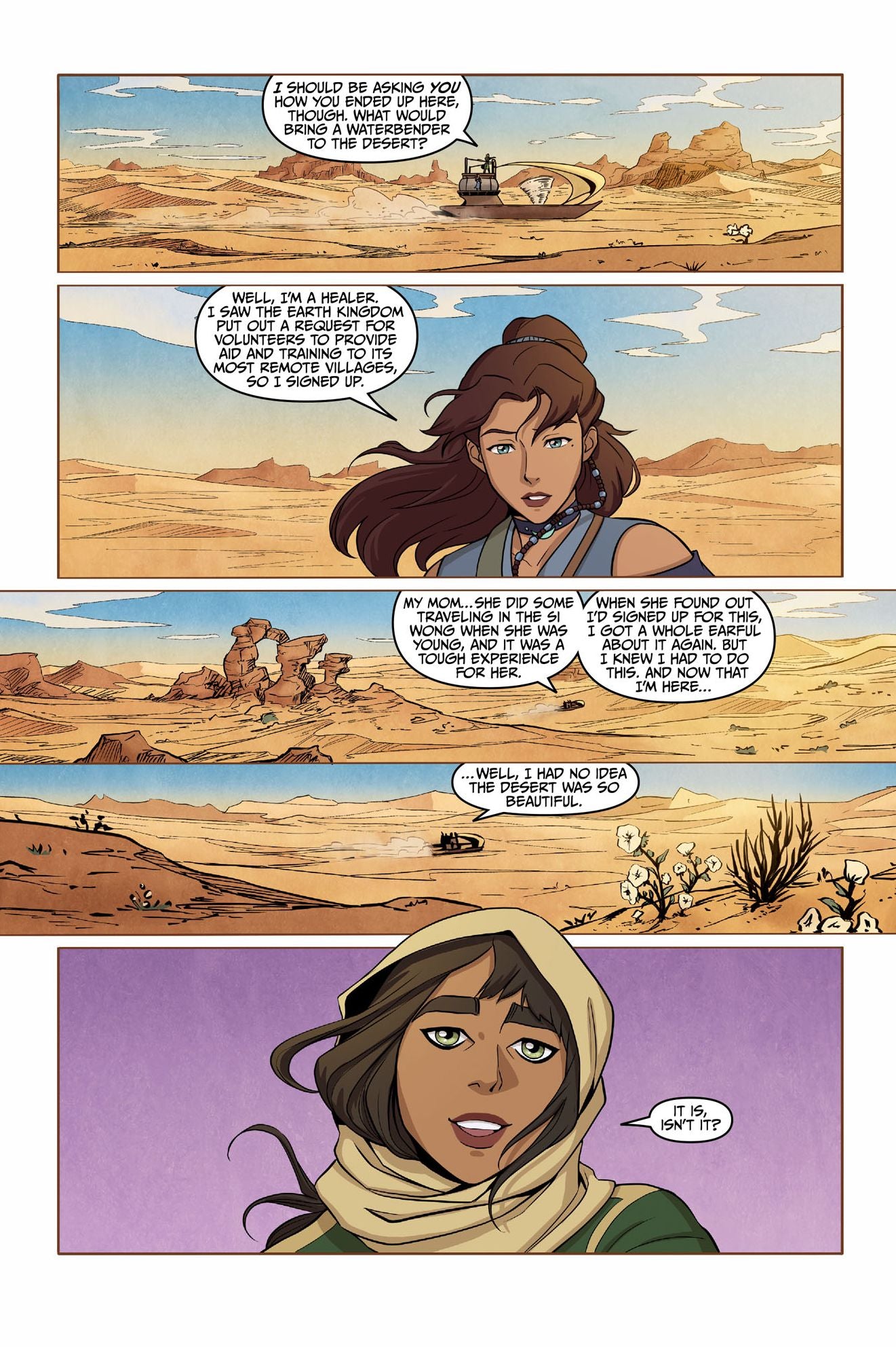 The Legend of Korra: Kya and the Secret of the Sand