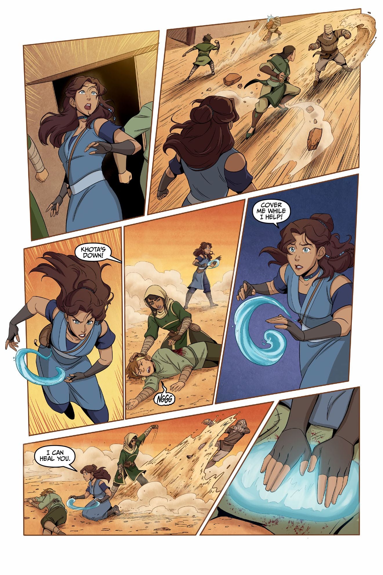 The Legend of Korra: Kya and the Secret of the Sand