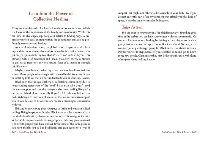 Self-Care for Black Men: 100 Ways to Heal and Liberate