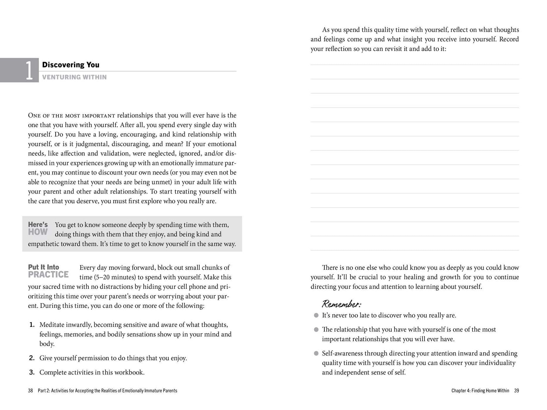 Emotionally Immature Parents: A Recovery Workbook for Adult Children: Unpack Harmful Dynamics from Your Childhood, Empower Yourself As an Adult, and Set Boundaries for the Future