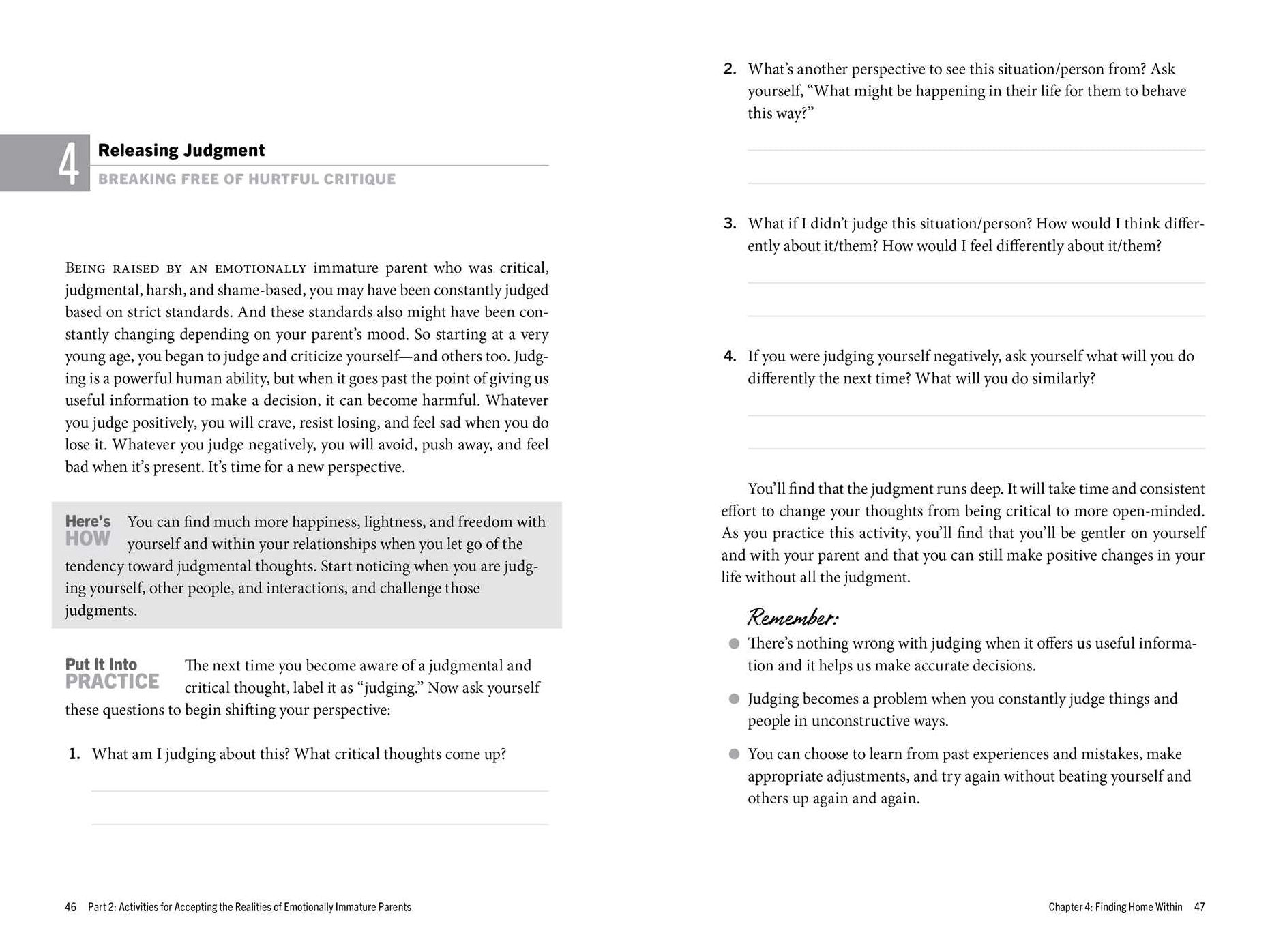 Emotionally Immature Parents: A Recovery Workbook for Adult Children: Unpack Harmful Dynamics from Your Childhood, Empower Yourself As an Adult, and Set Boundaries for the Future