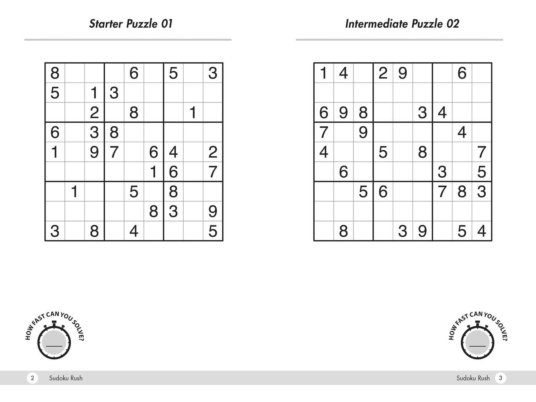 Sudoku Rush: Test Your Skills and Beat the Clock with 175+ Easy to Hard Challenges