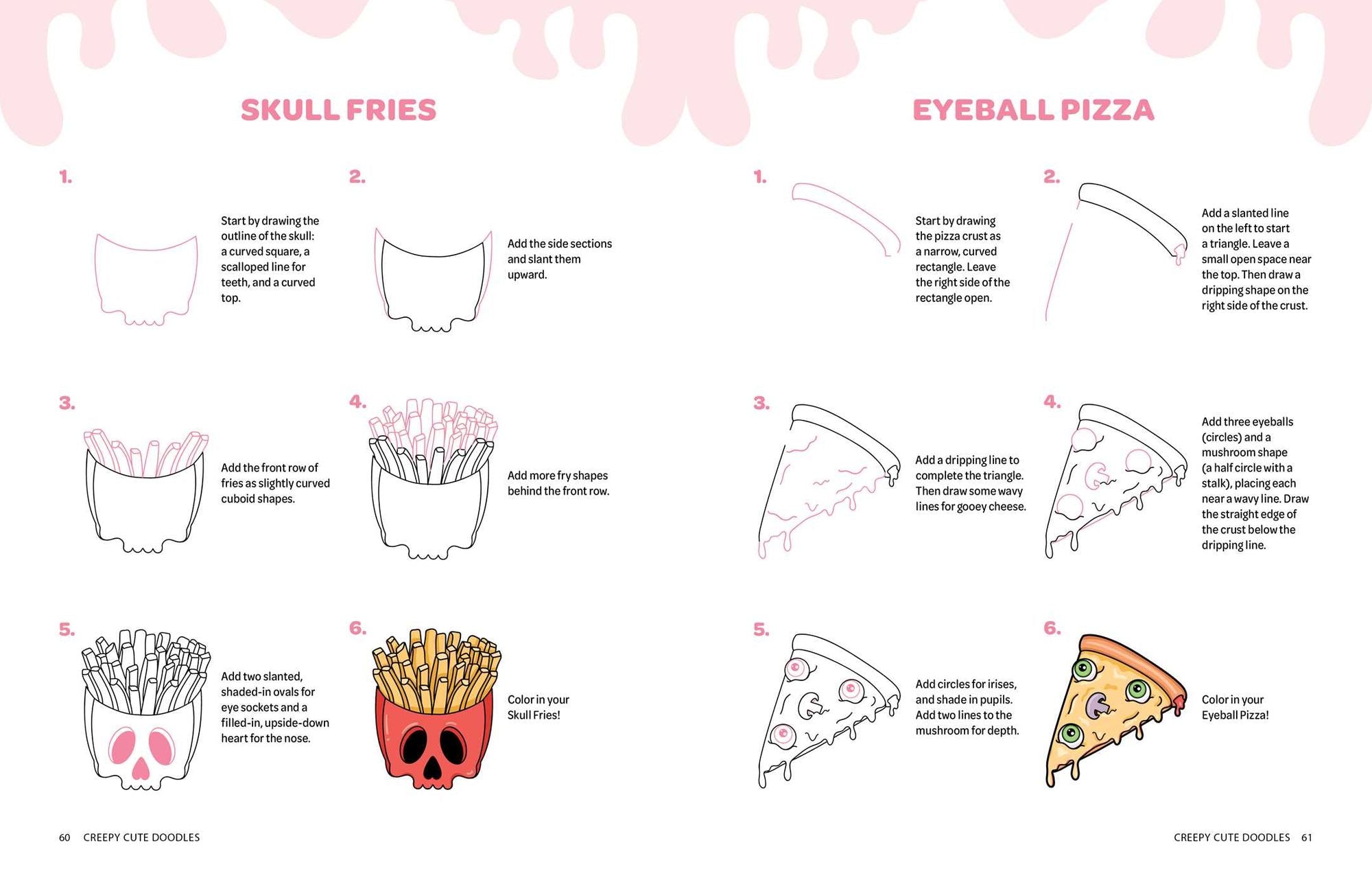 Creepy Cute Doodles: How to Draw 100 Sweet & Spooky Designs