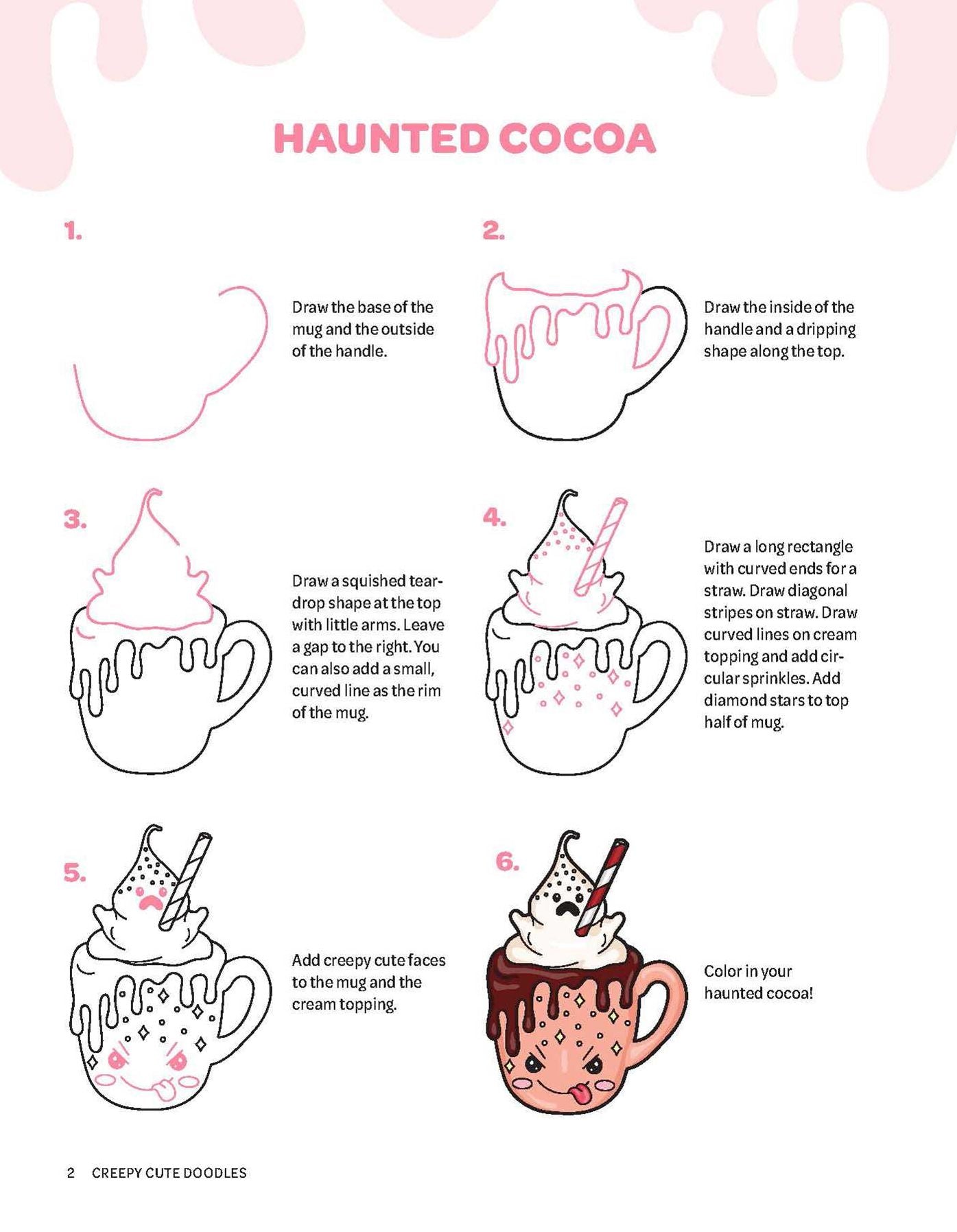Creepy Cute Doodles: How to Draw 100 Sweet & Spooky Designs
