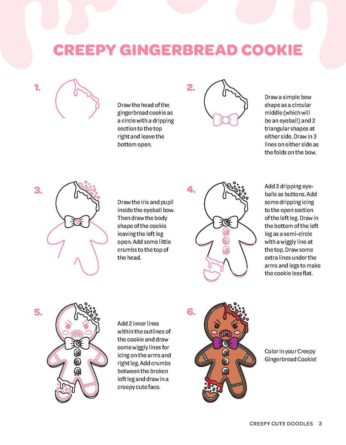 Creepy Cute Doodles: How to Draw 100 Sweet & Spooky Designs
