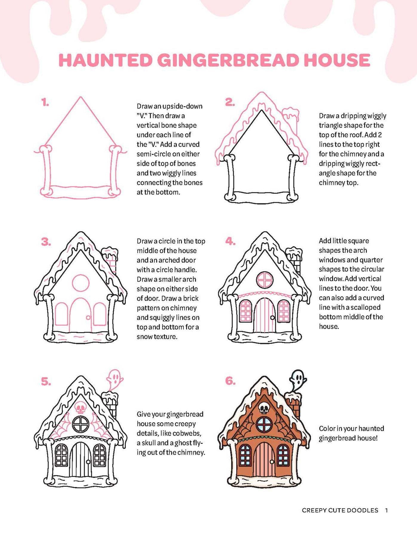 Creepy Cute Doodles: How to Draw 100 Sweet & Spooky Designs