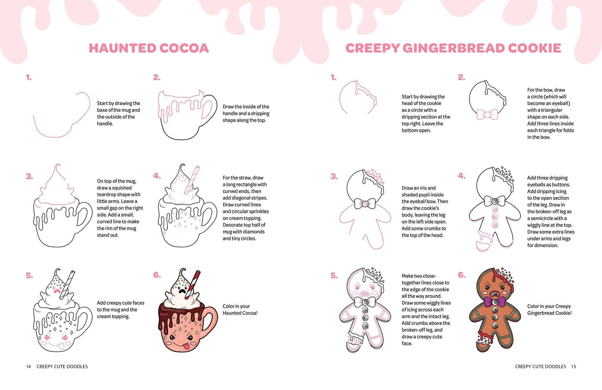 Creepy Cute Doodles: How to Draw 100 Sweet & Spooky Designs