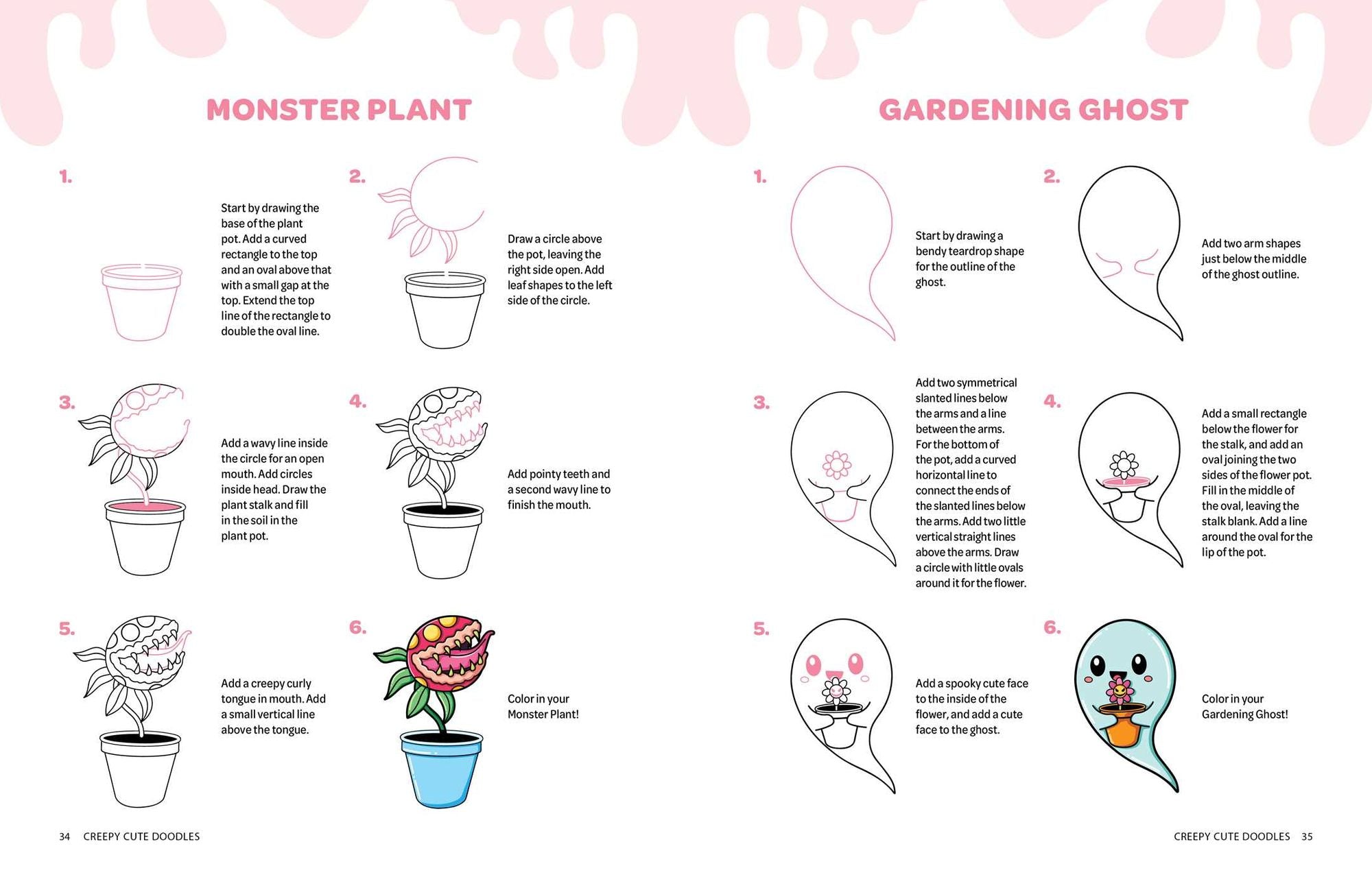 Creepy Cute Doodles: How to Draw 100 Sweet & Spooky Designs