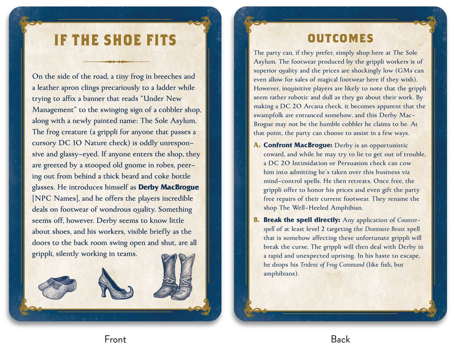 The Düngeonmeister Deck of Side Quests: 75 Mini Adventures to Empower Your Fantasy Campaign