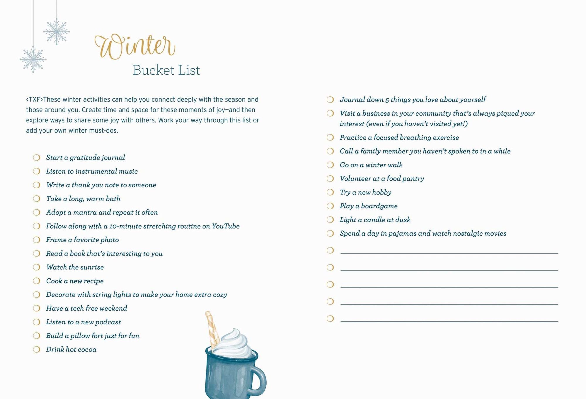 The Little Book of Winter: A Cozy Guide to a Season of Comfort and Happiness